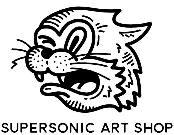 The Supersonic Art Shop logo
