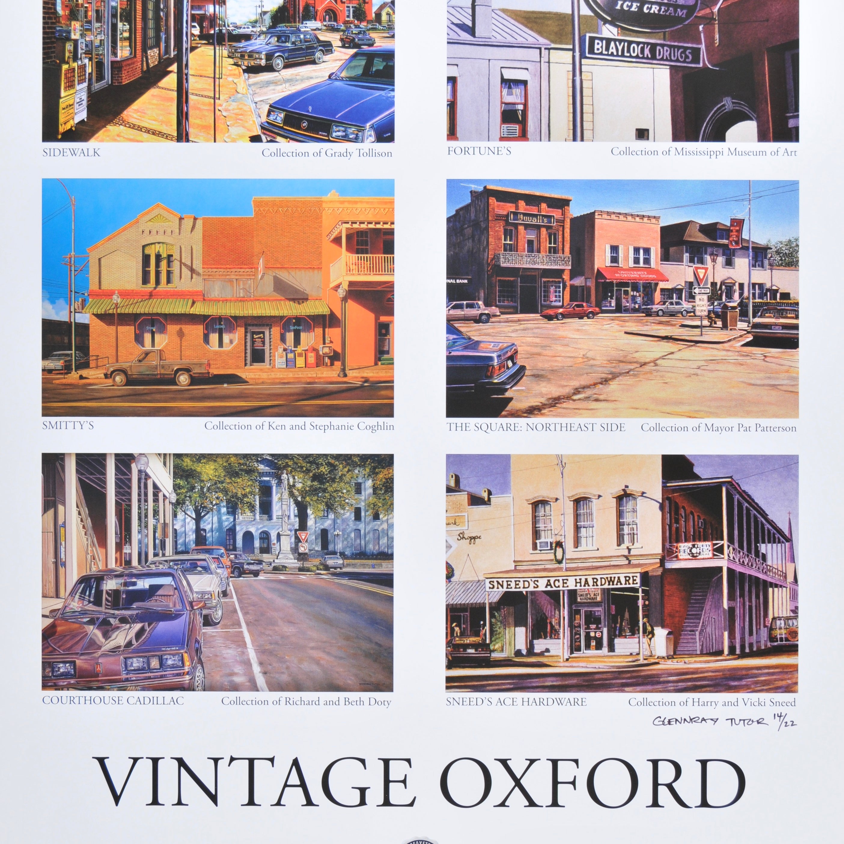 "Vintage Oxford (Six Views)"