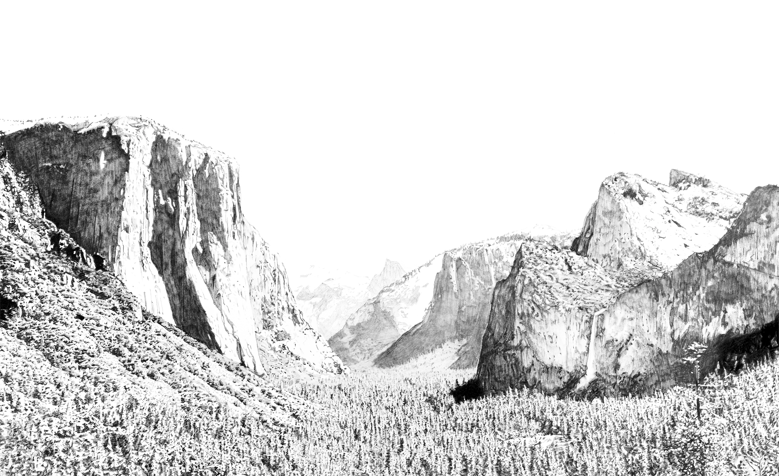 "Yosemite" Print