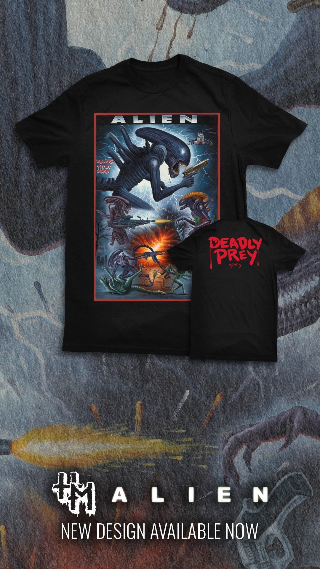 Alien - Limited Edition Archival Giclée Print from Static Medium by Mr. Nana Agyq