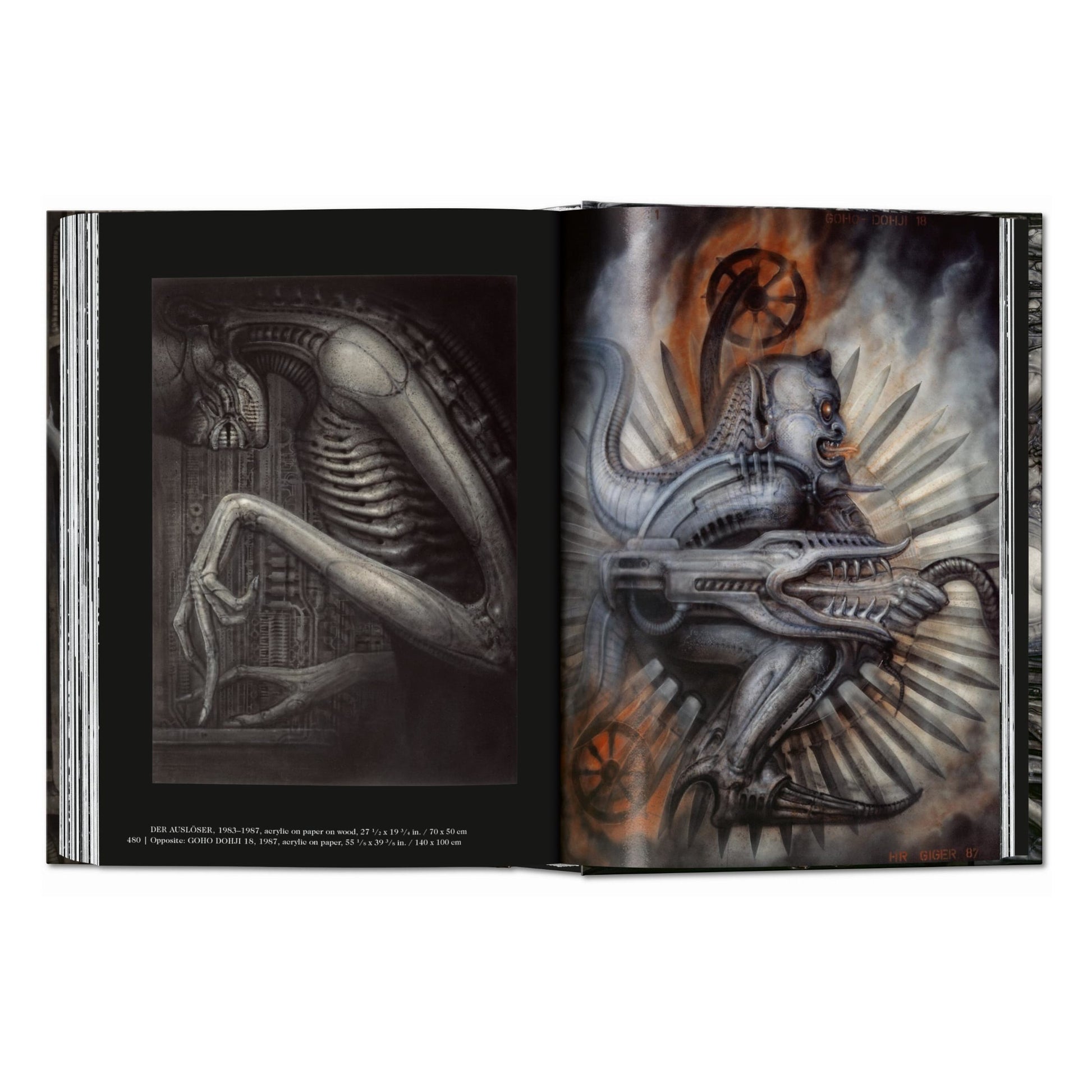 HR Giger. 45th Ed. (German, French, English)