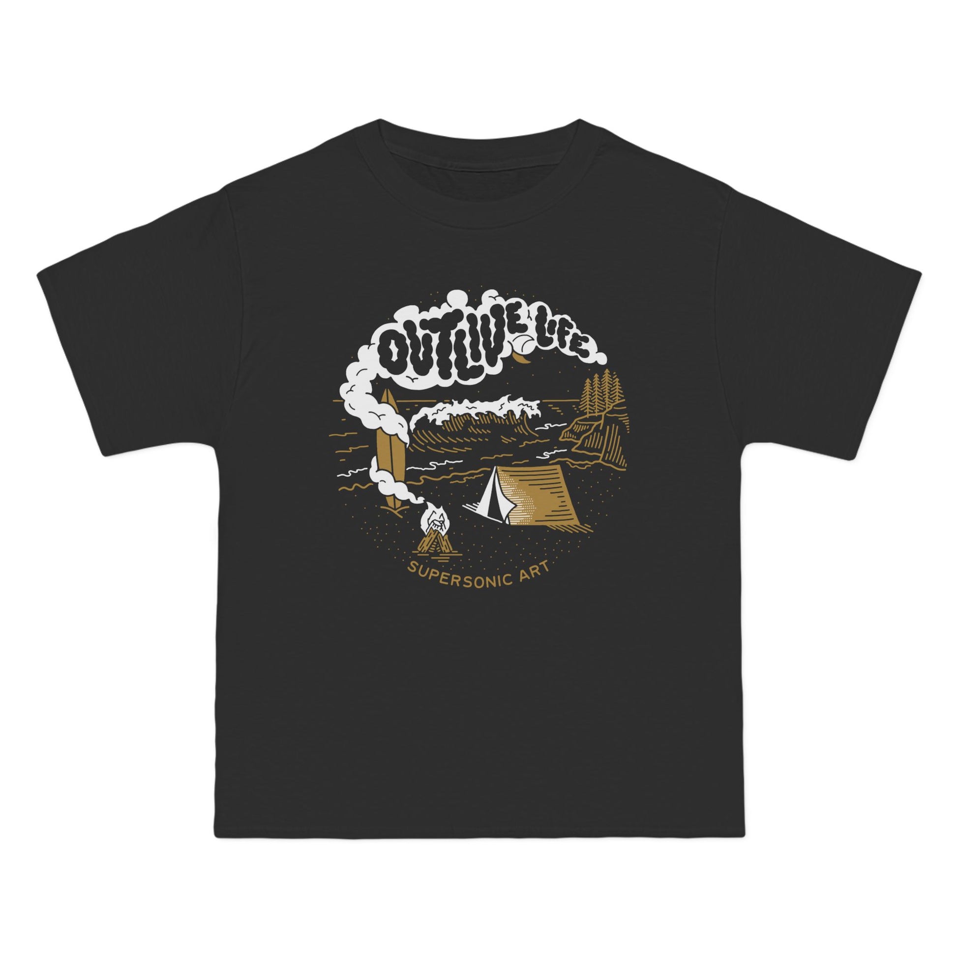 Supersonic Art's Outlive Life™ Beach Tee