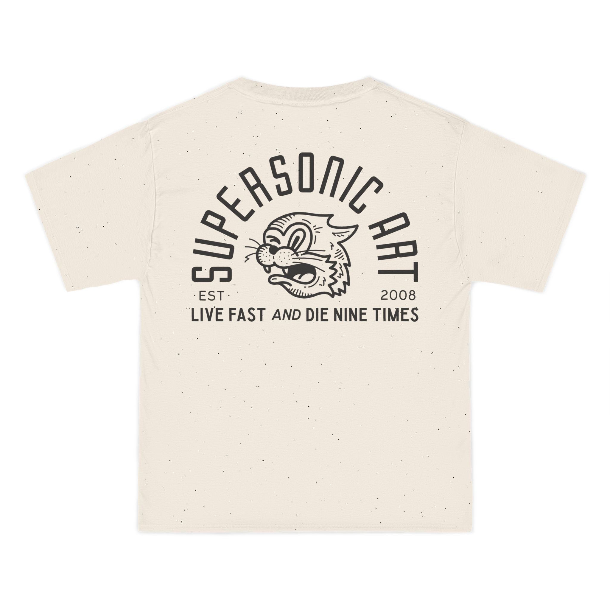 Live Fast T-Shirt – The Supersonic Art Shop