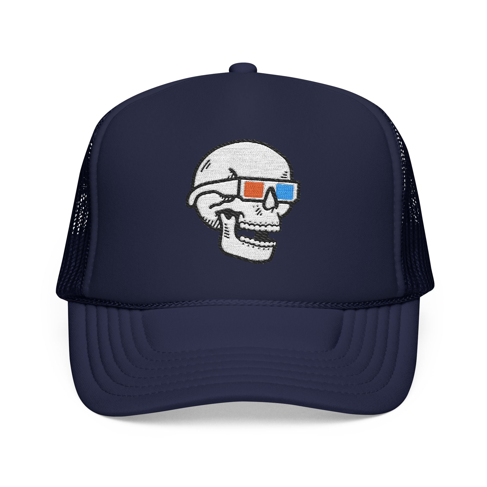 The Supersonic Skull Trucker Hat