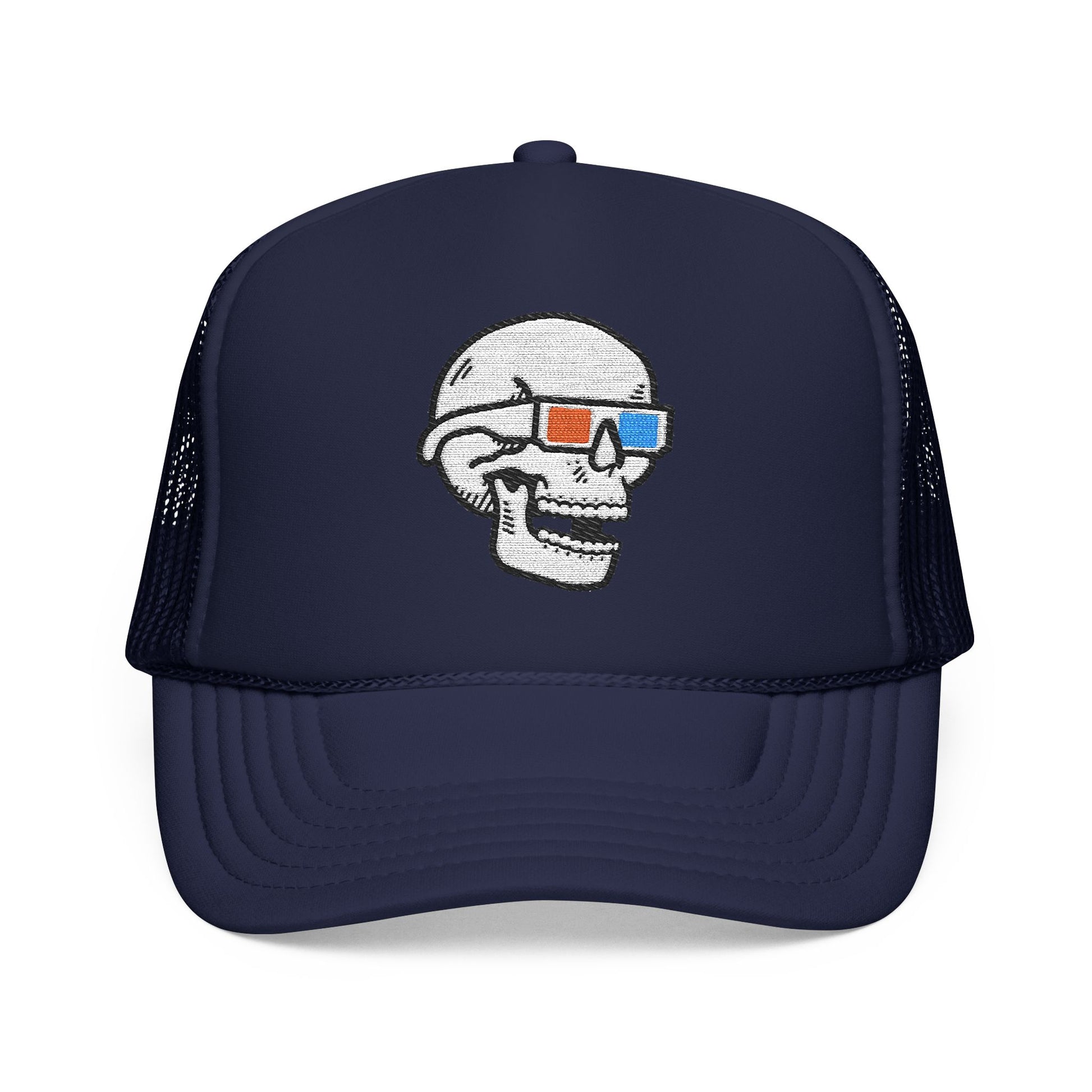 The Supersonic Skull Trucker Hat