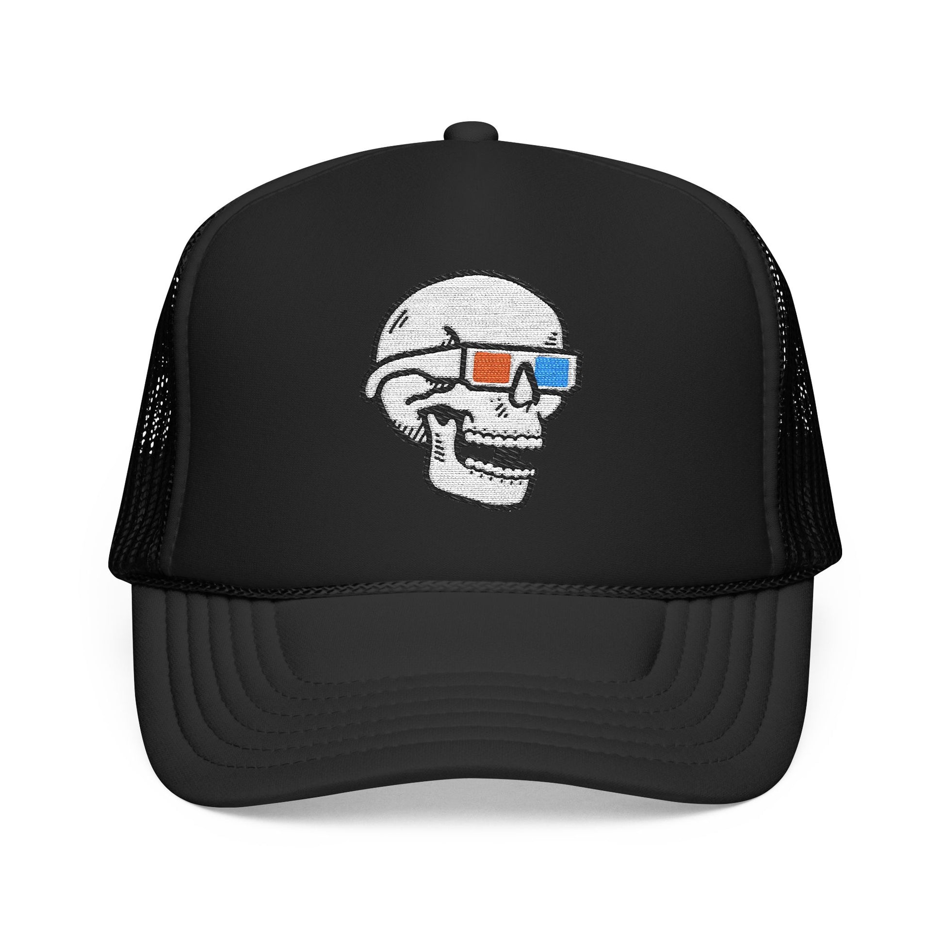 The Supersonic Skull Trucker Hat