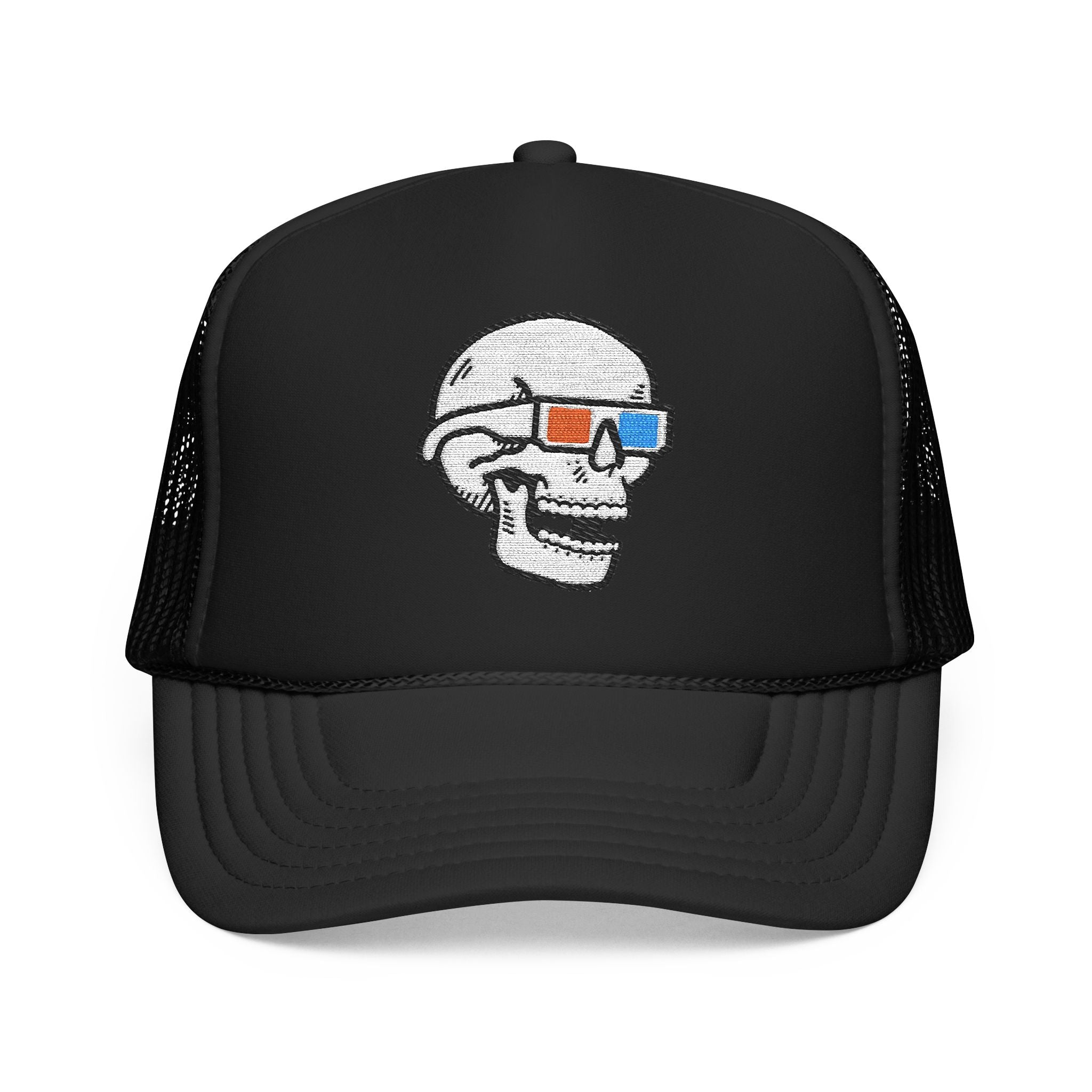 The Supersonic Skull Trucker Hat
