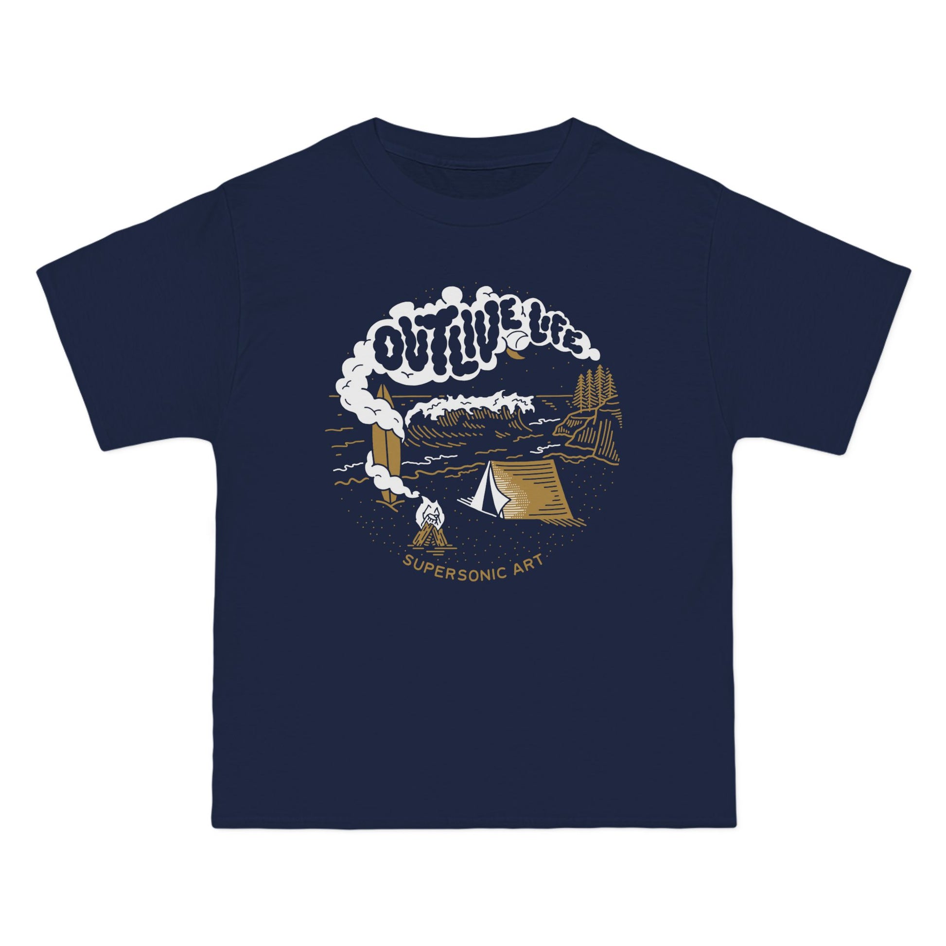 Supersonic Art's Outlive Life™ Beach Tee