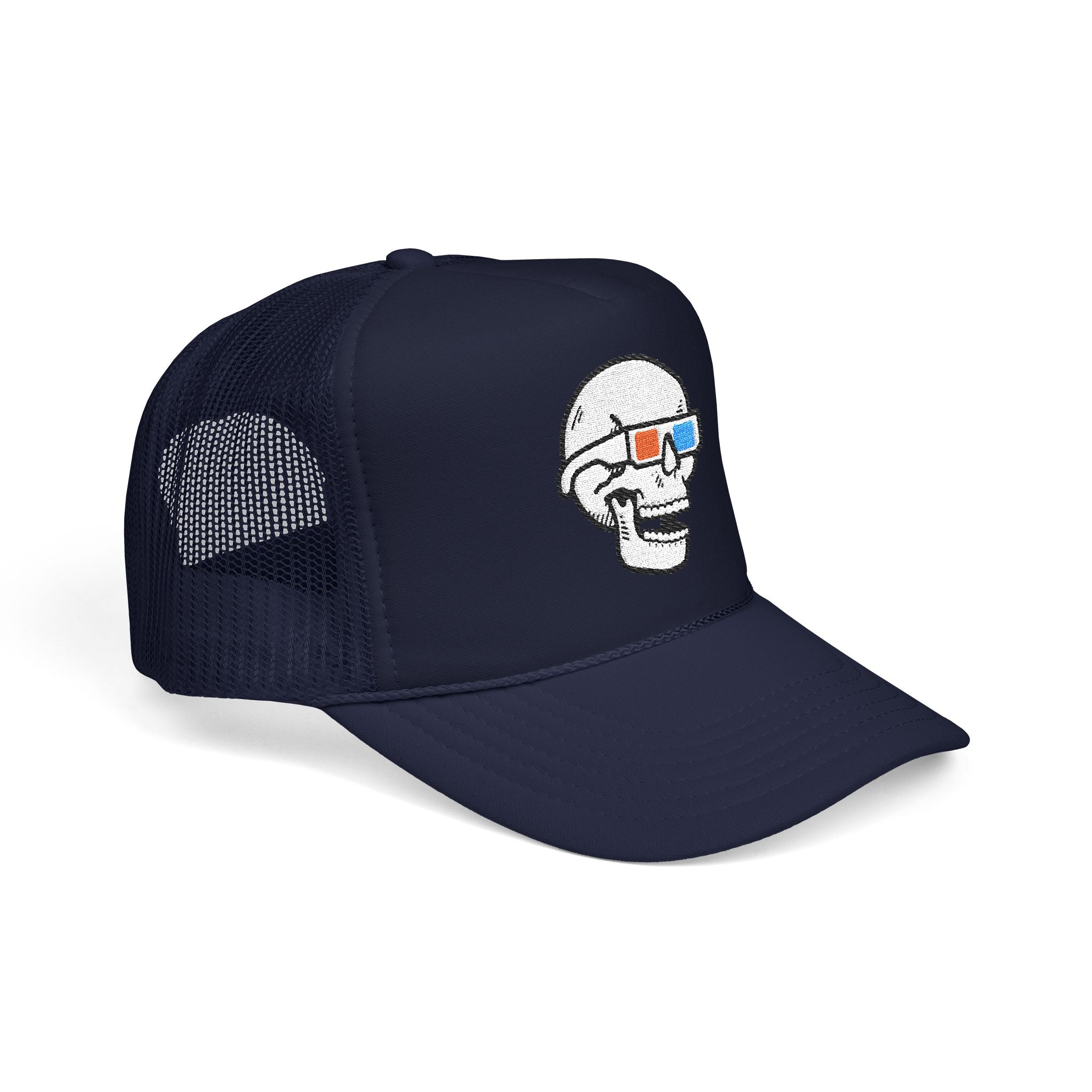 The Supersonic Skull Trucker Hat