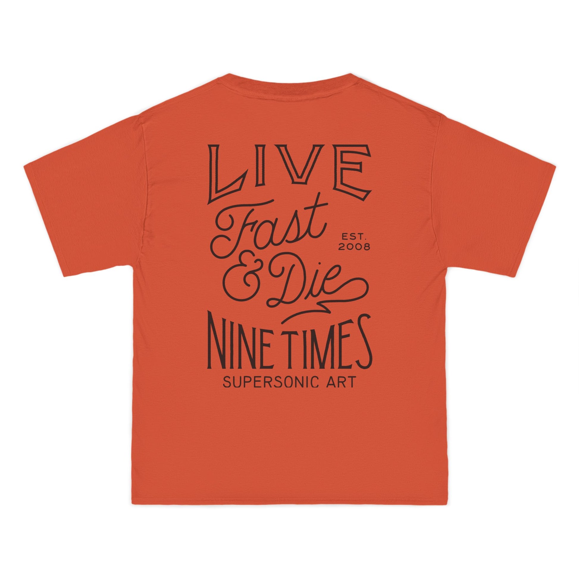 Live Fast Lettering Tee