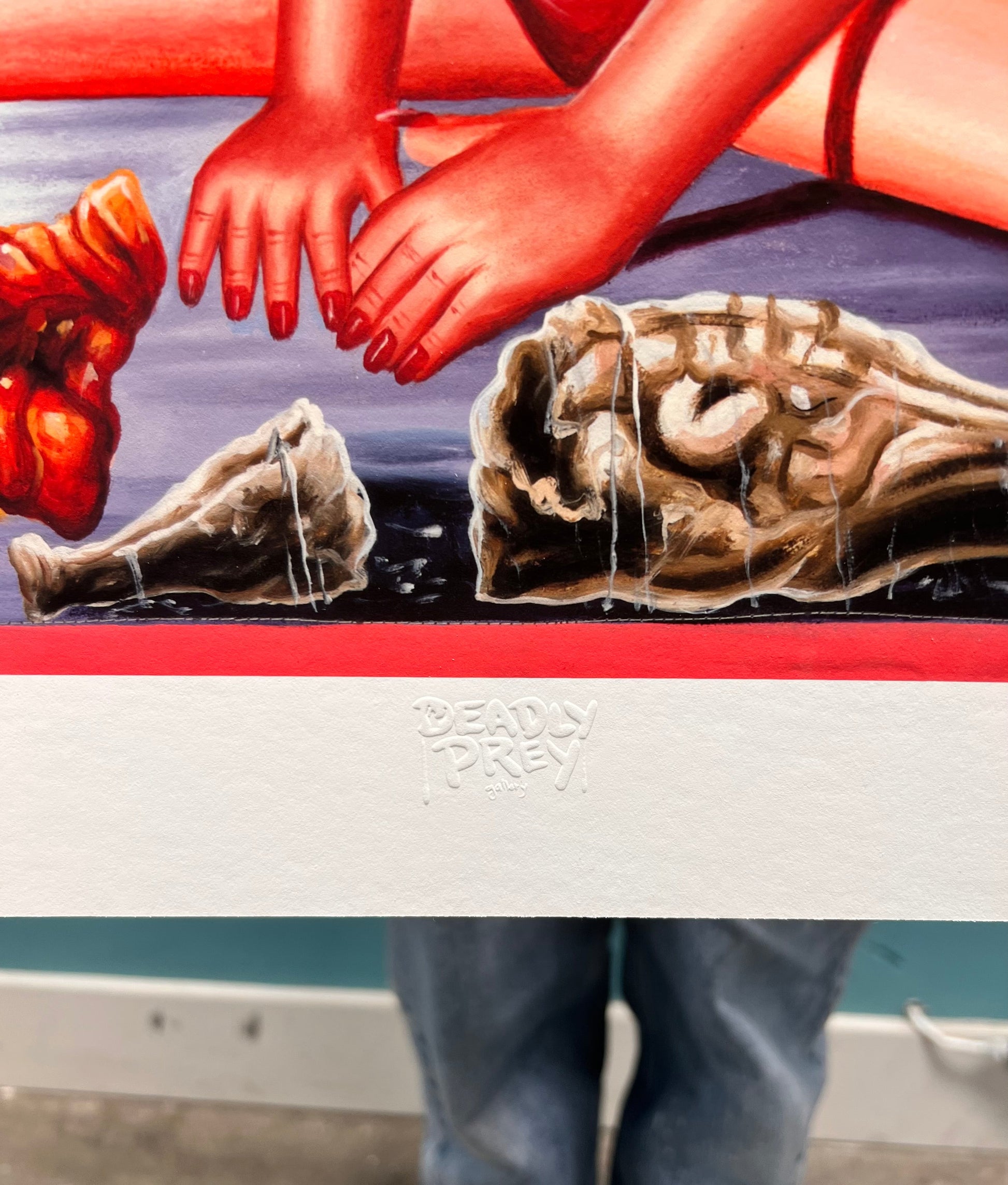 The Substance - Limited Edition Archival Giclée Print from Static Medium by Salvation