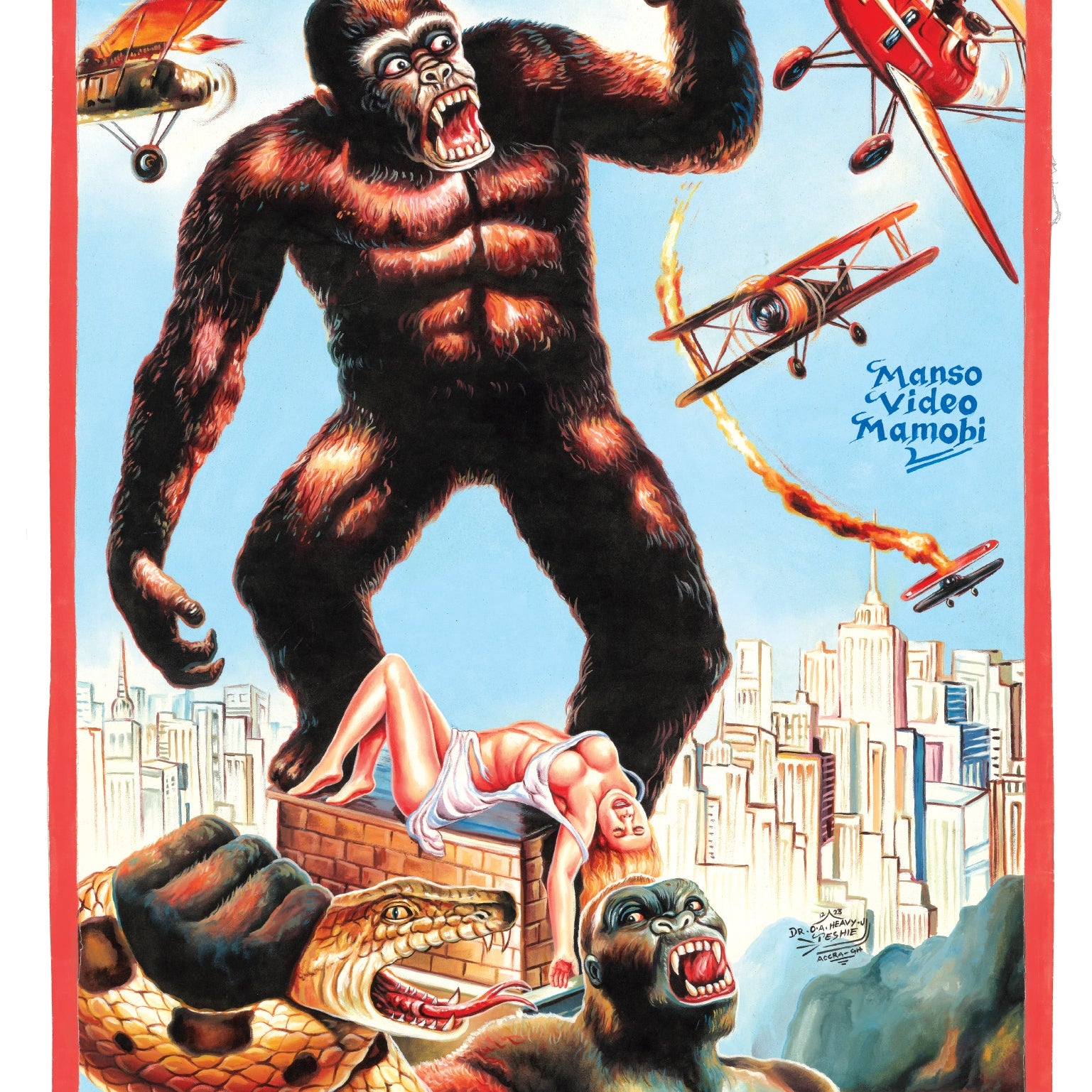 KING KONG (High Quality Print) - Heavy J