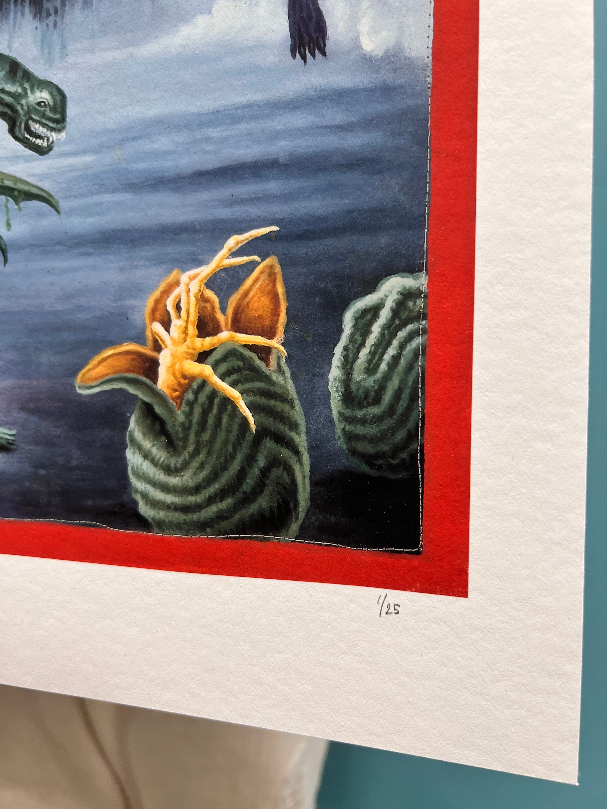 Alien - Limited Edition Archival Giclée Print from Static Medium by Mr. Nana Agyq