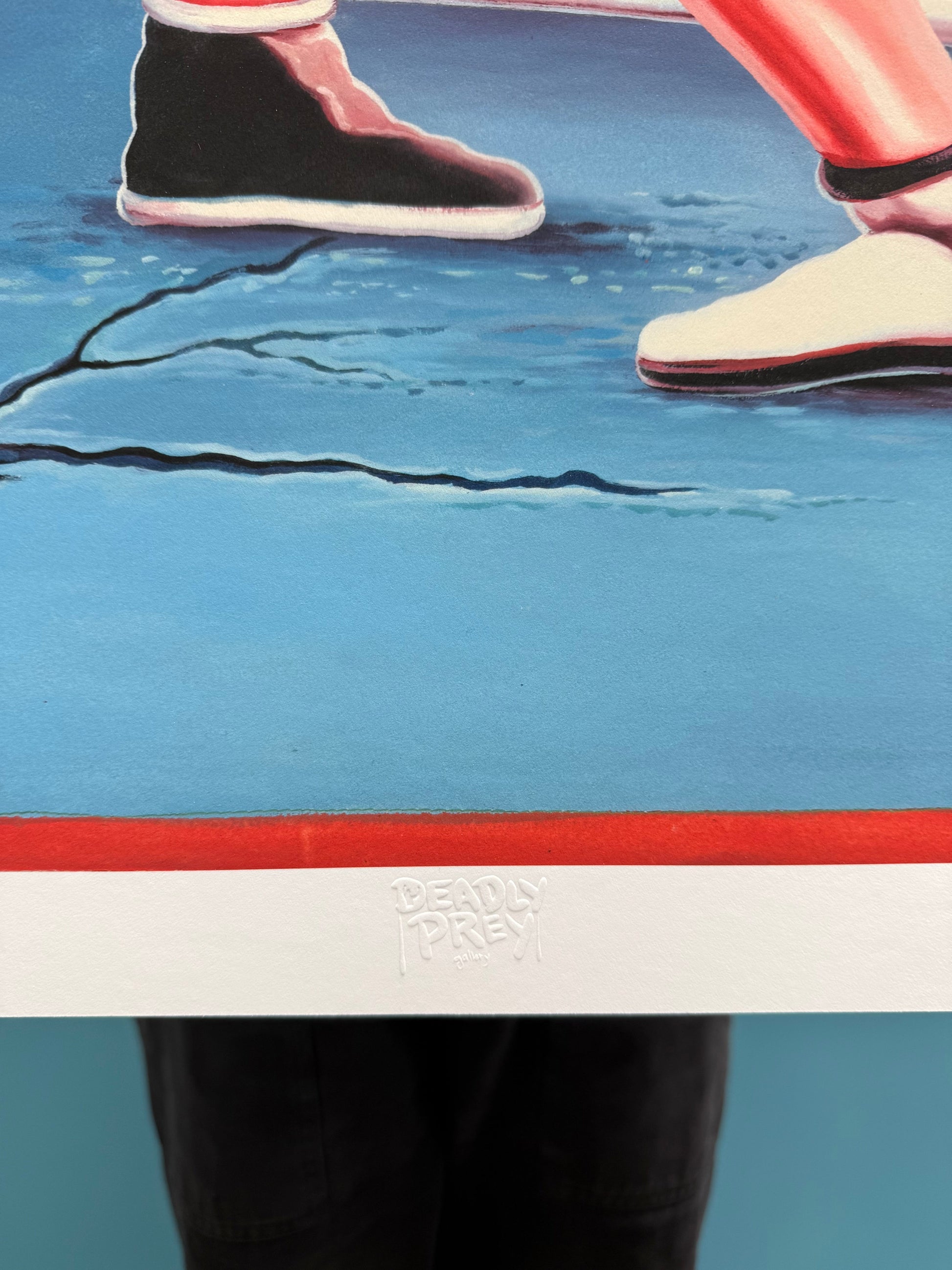 Gallagher Vs. Gallagher - Limited Edition Archival Giclée Print from Static Medium by Heavy J