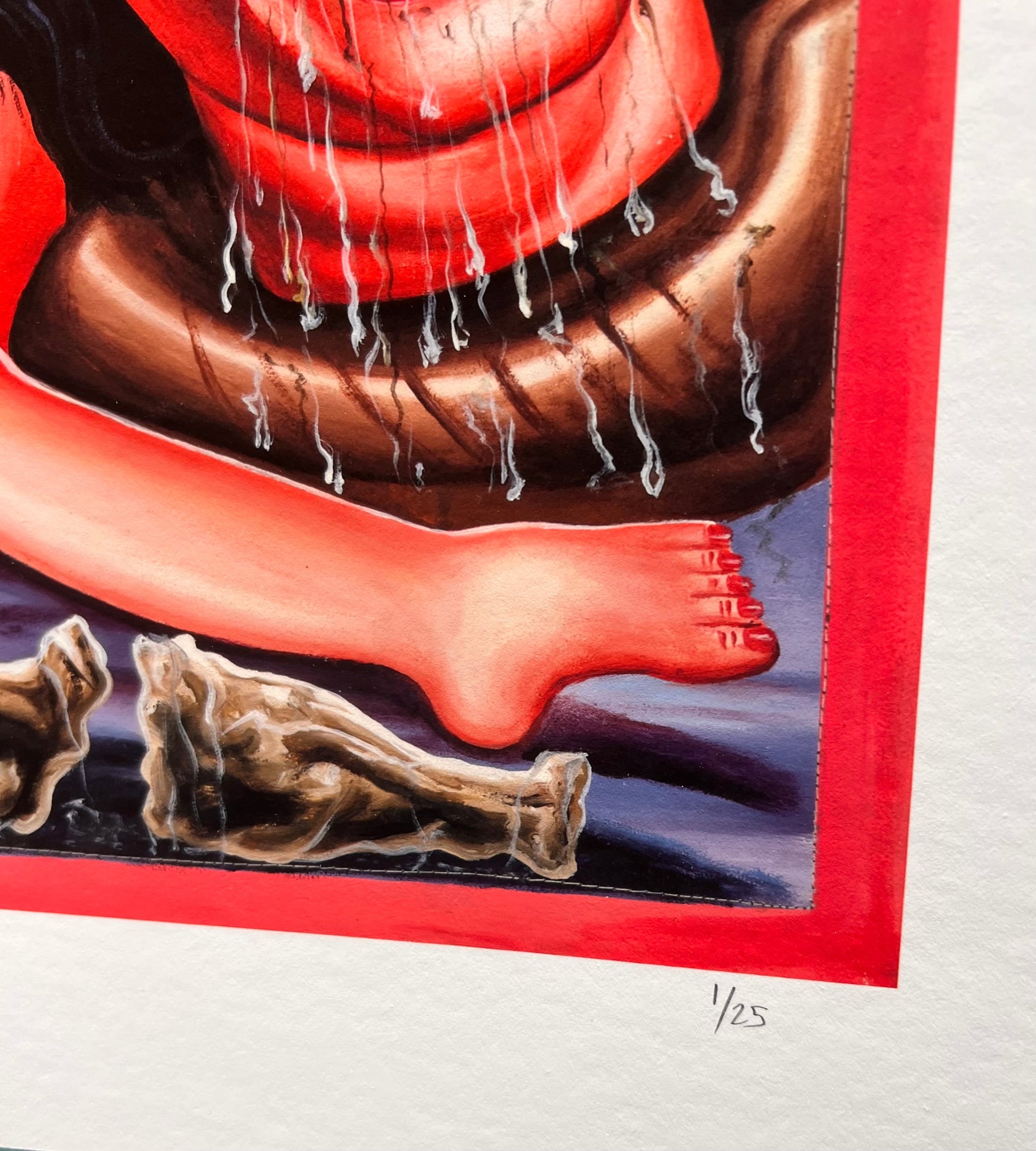 The Substance - Limited Edition Archival Giclée Print from Static Medium by Salvation