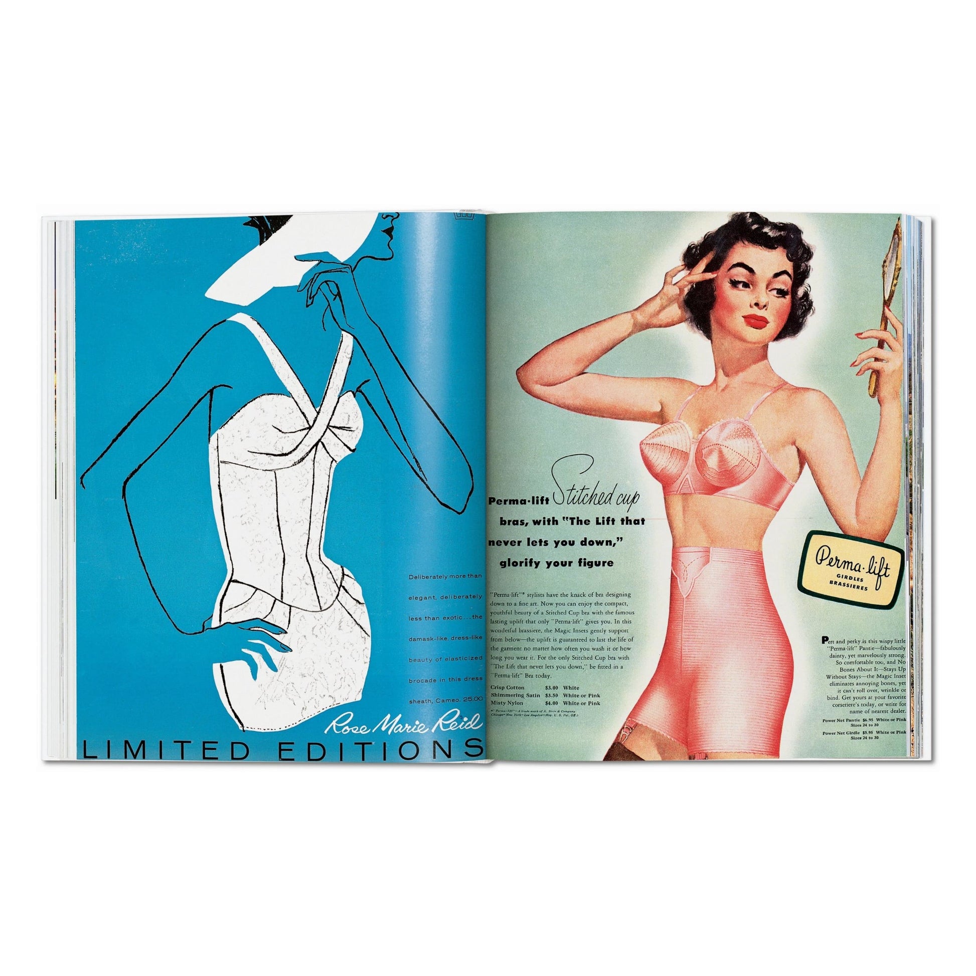 All-American Ads of the 50s (German, French, English)