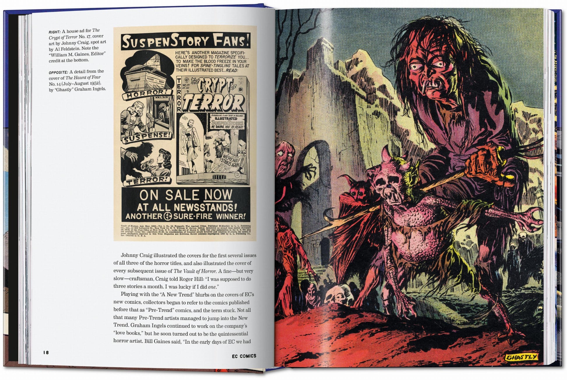 EC Comics. The New Trend 1950–54. 45th Ed. (English)