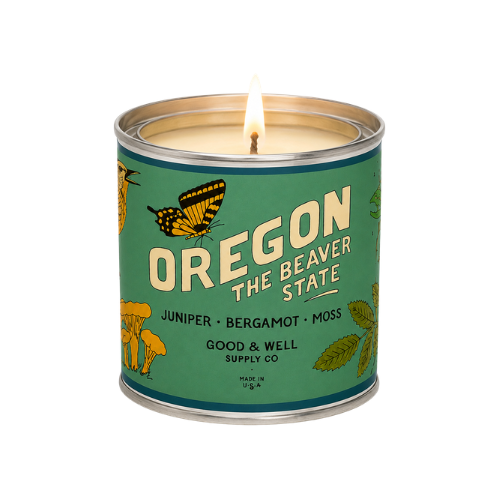 Oregon State Candle
