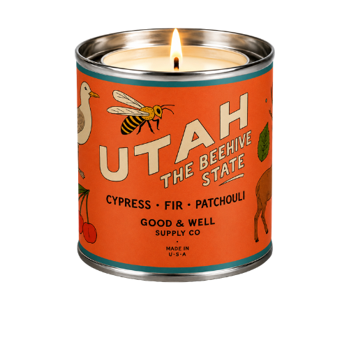 Utah State Candle