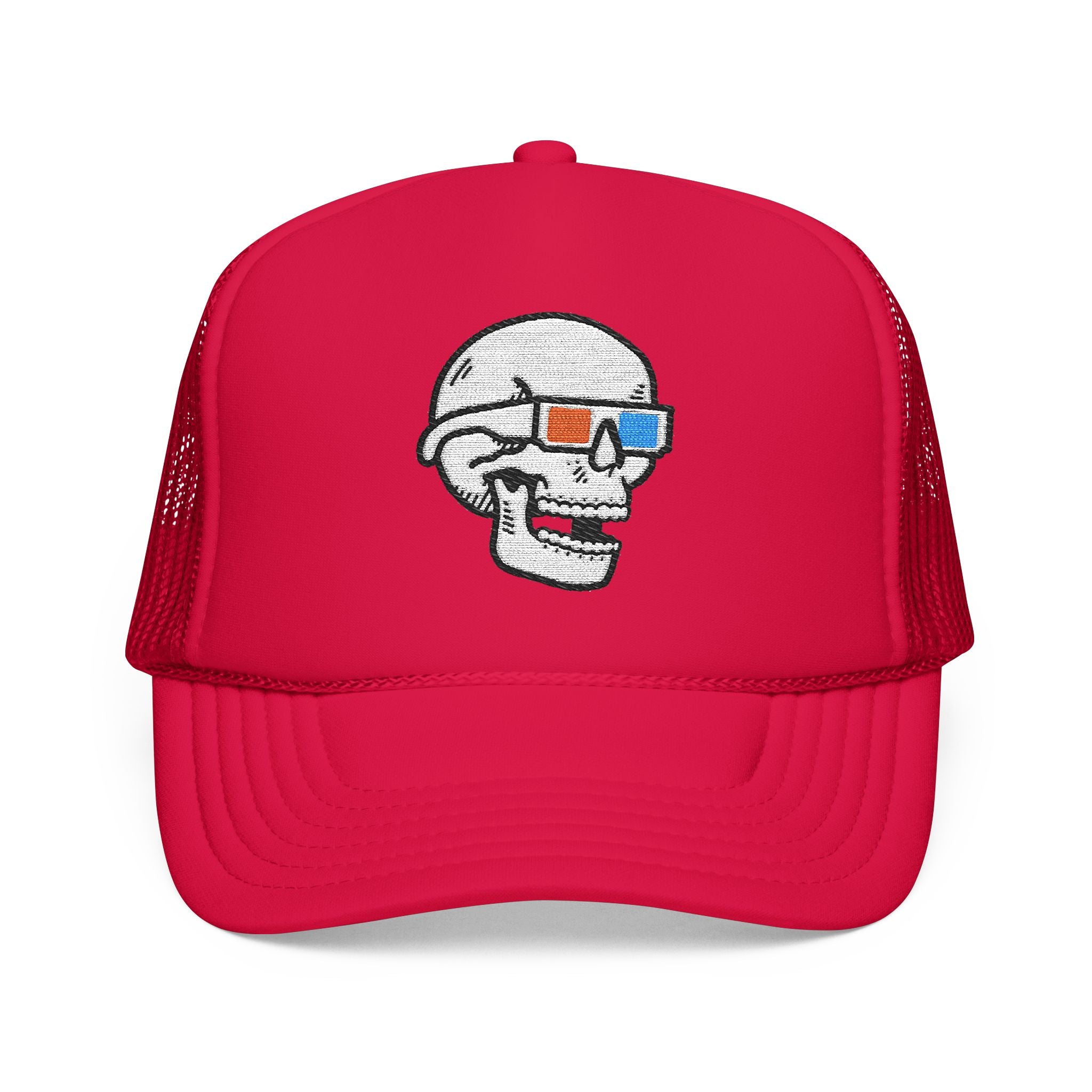The Supersonic Skull Trucker Hat
