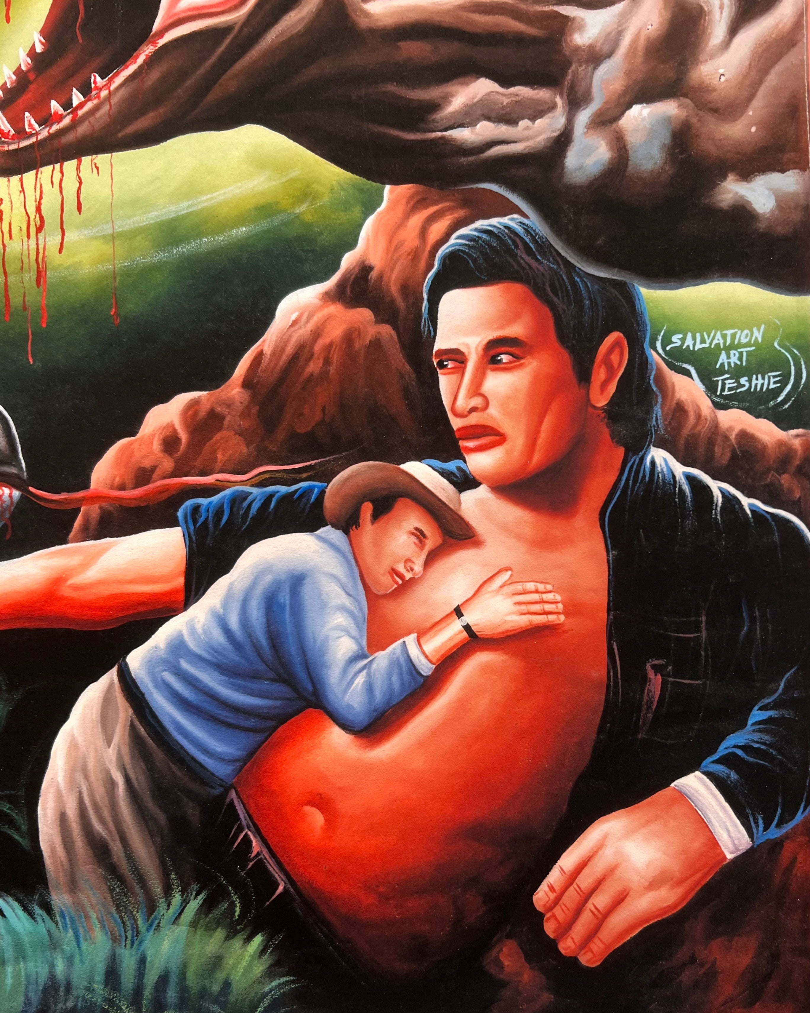 Jurassic Park - Archival Giclée Print from Static Medium by Salvation (Artist’s Proof)