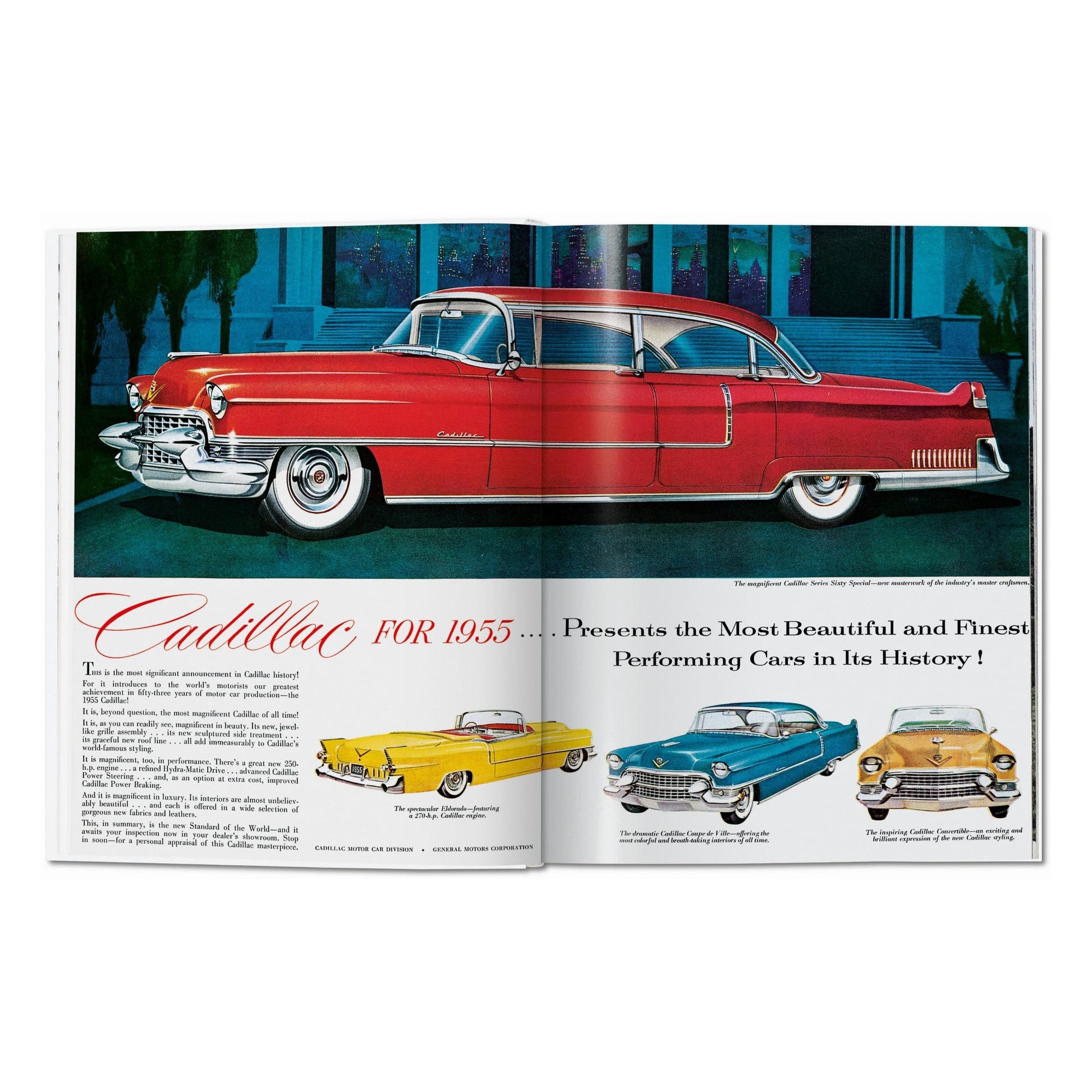 All-American Ads of the 50s (German, French, English)