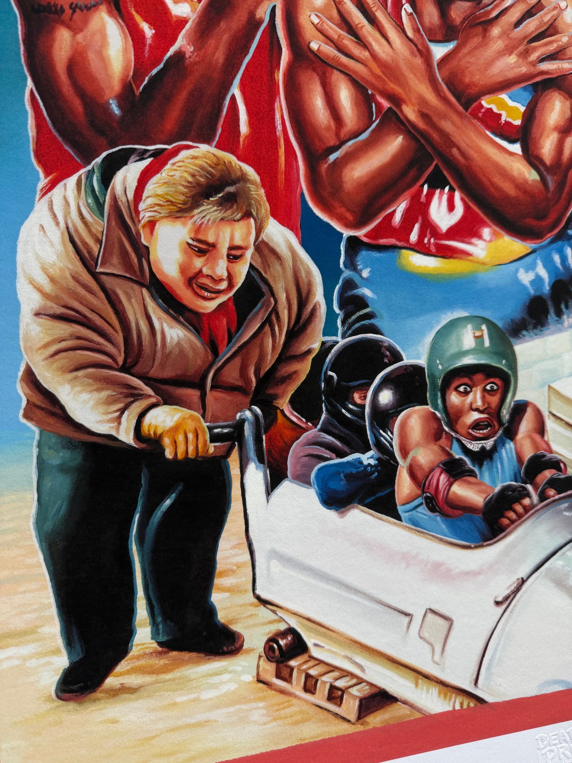Cool Runnings - Limited Edition Archival Giclée Print from Static Medium by Heavy J
