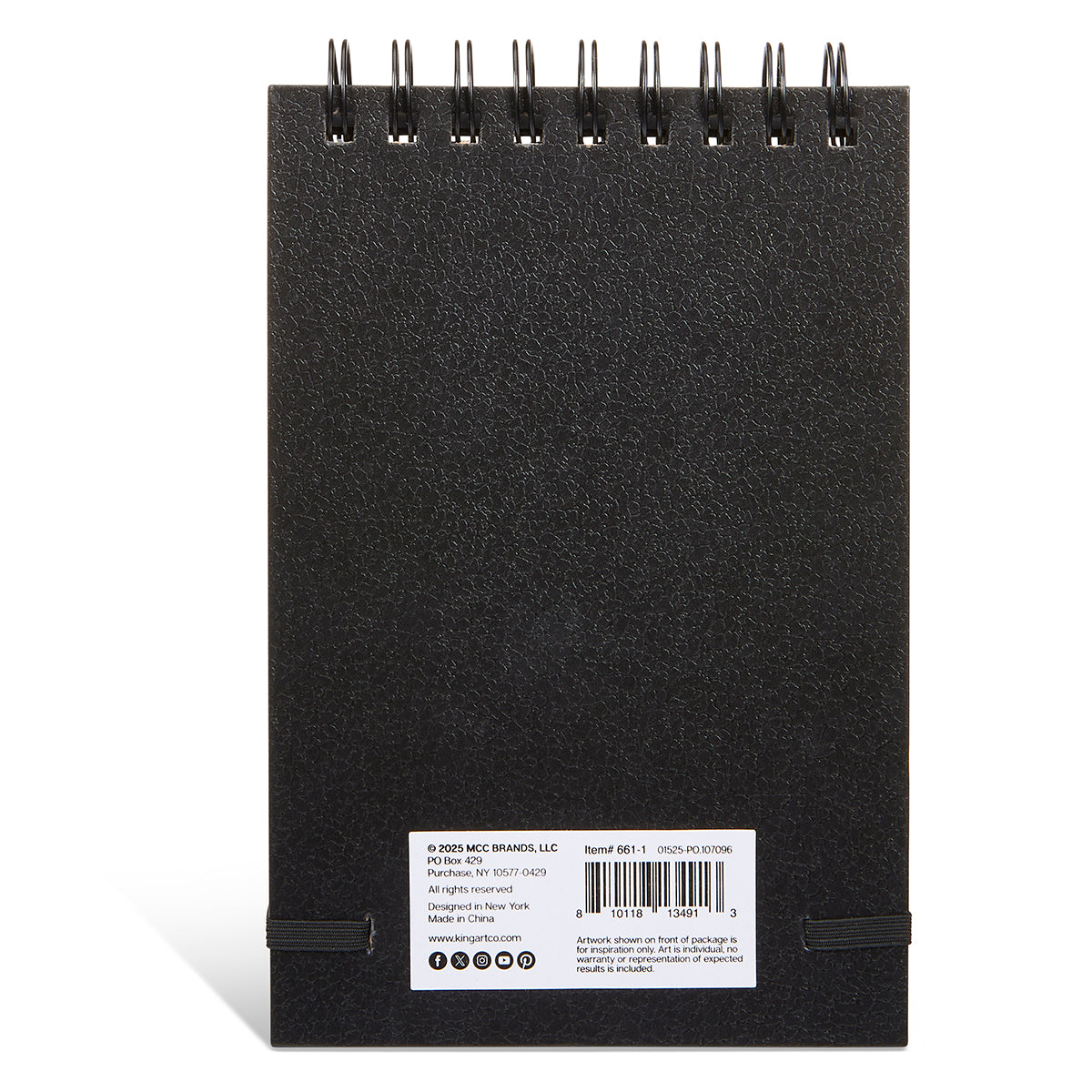 Black Paper 5x7.5 75 Sheets