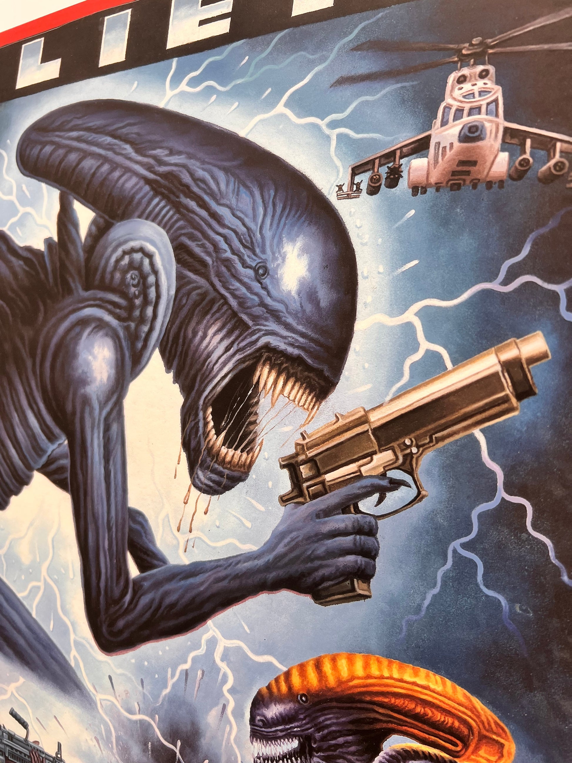 Alien - Limited Edition Archival Giclée Print from Static Medium by Mr. Nana Agyq