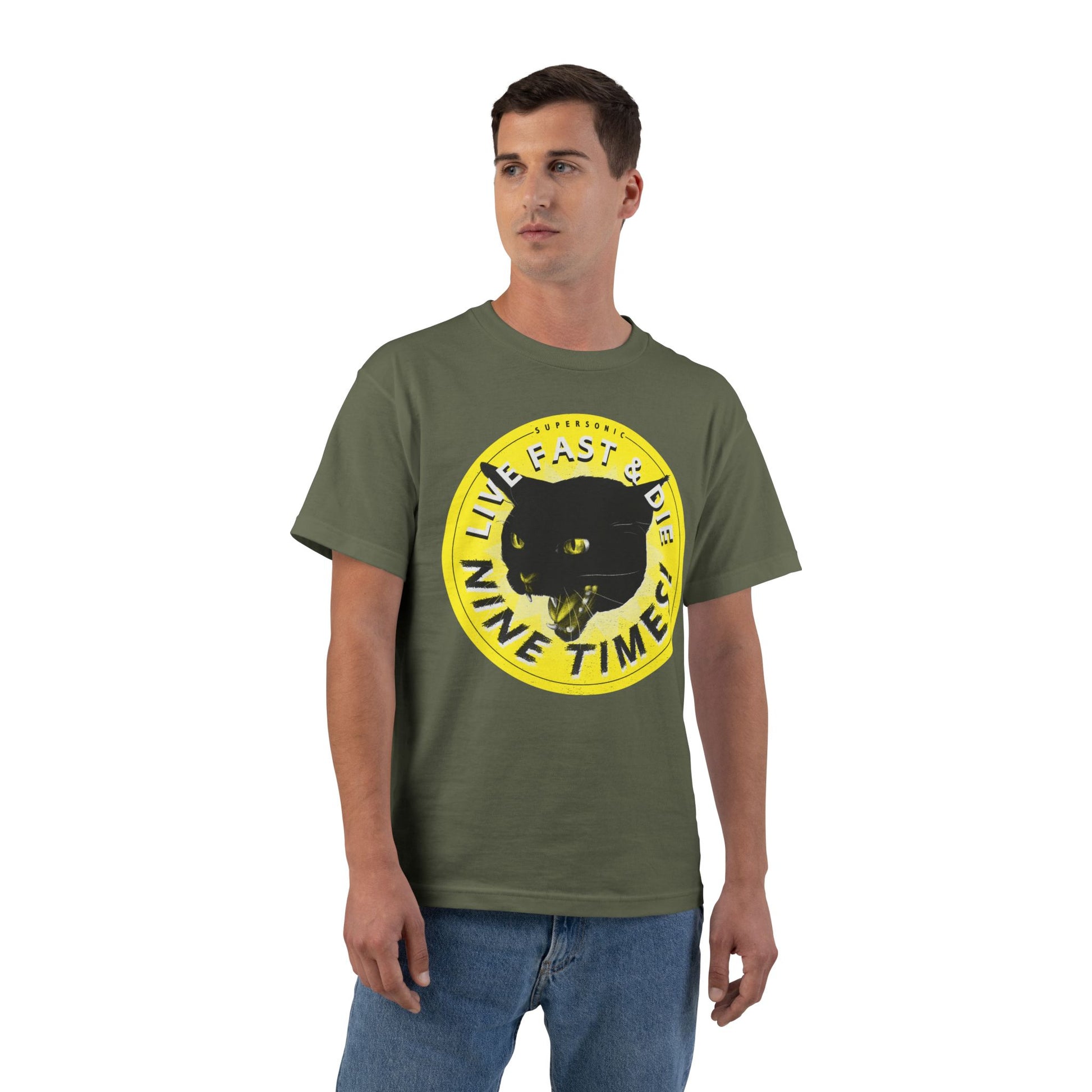 Classic Woodson Cat Tee