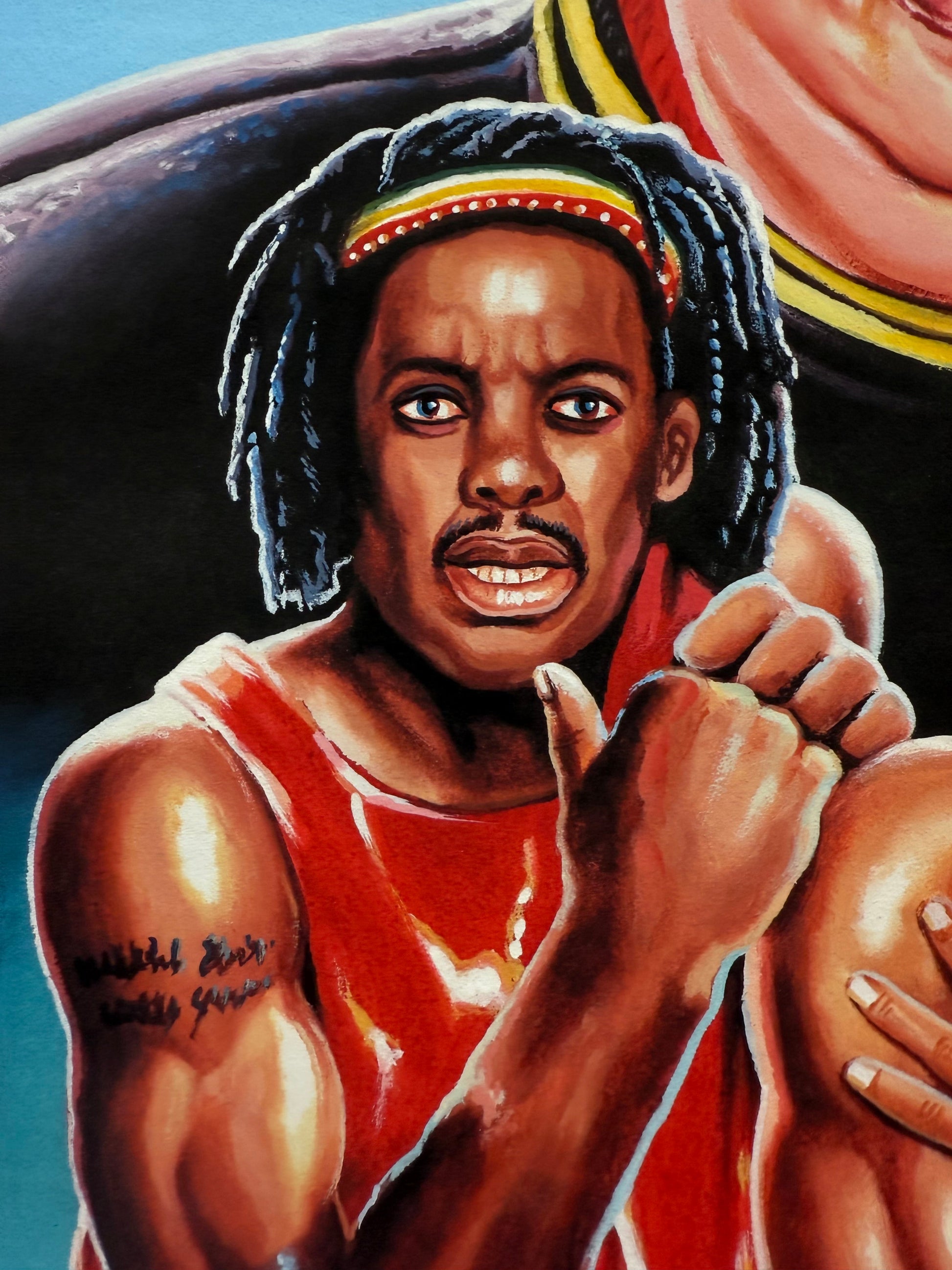 Cool Runnings - Limited Edition Archival Giclée Print from Static Medium by Heavy J