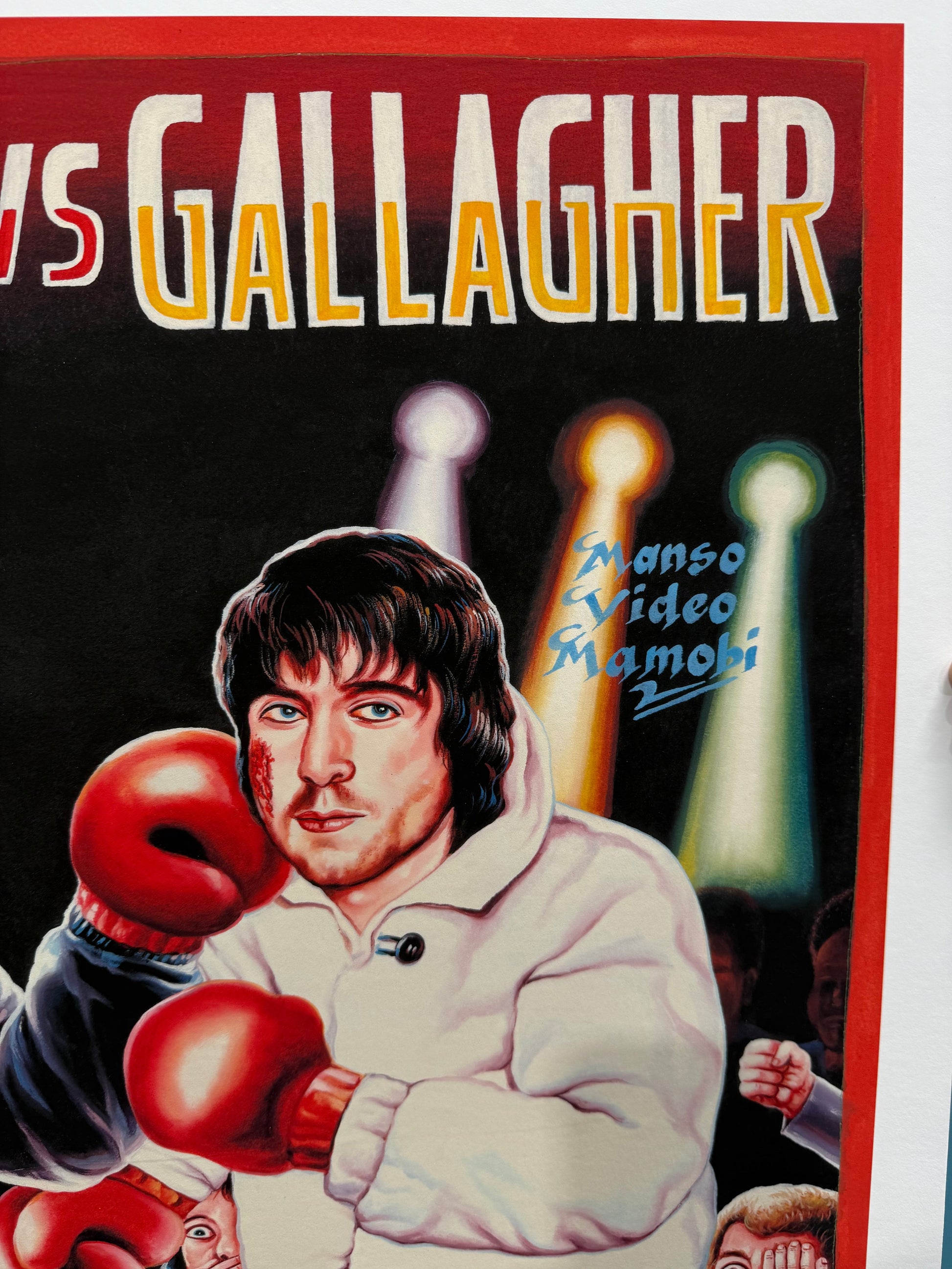 Gallagher Vs. Gallagher - Limited Edition Archival Giclée Print from Static Medium by Heavy J
