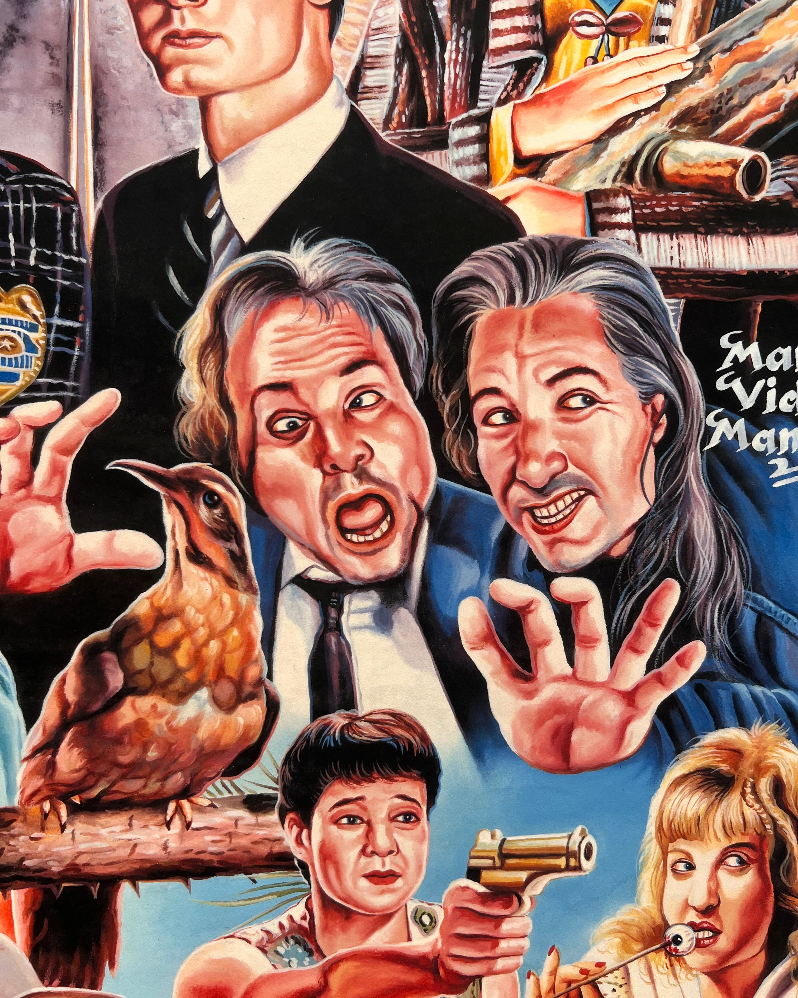 Twin Peaks - Limited Edition Archival Giclée Print from Static Medium by Heavy J