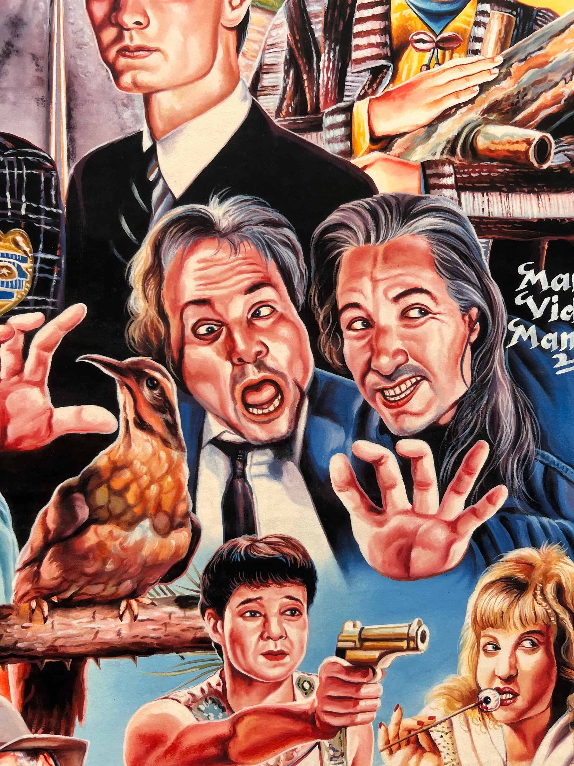 Twin Peaks - Limited Edition Archival Giclée Print from Static Medium by Heavy J