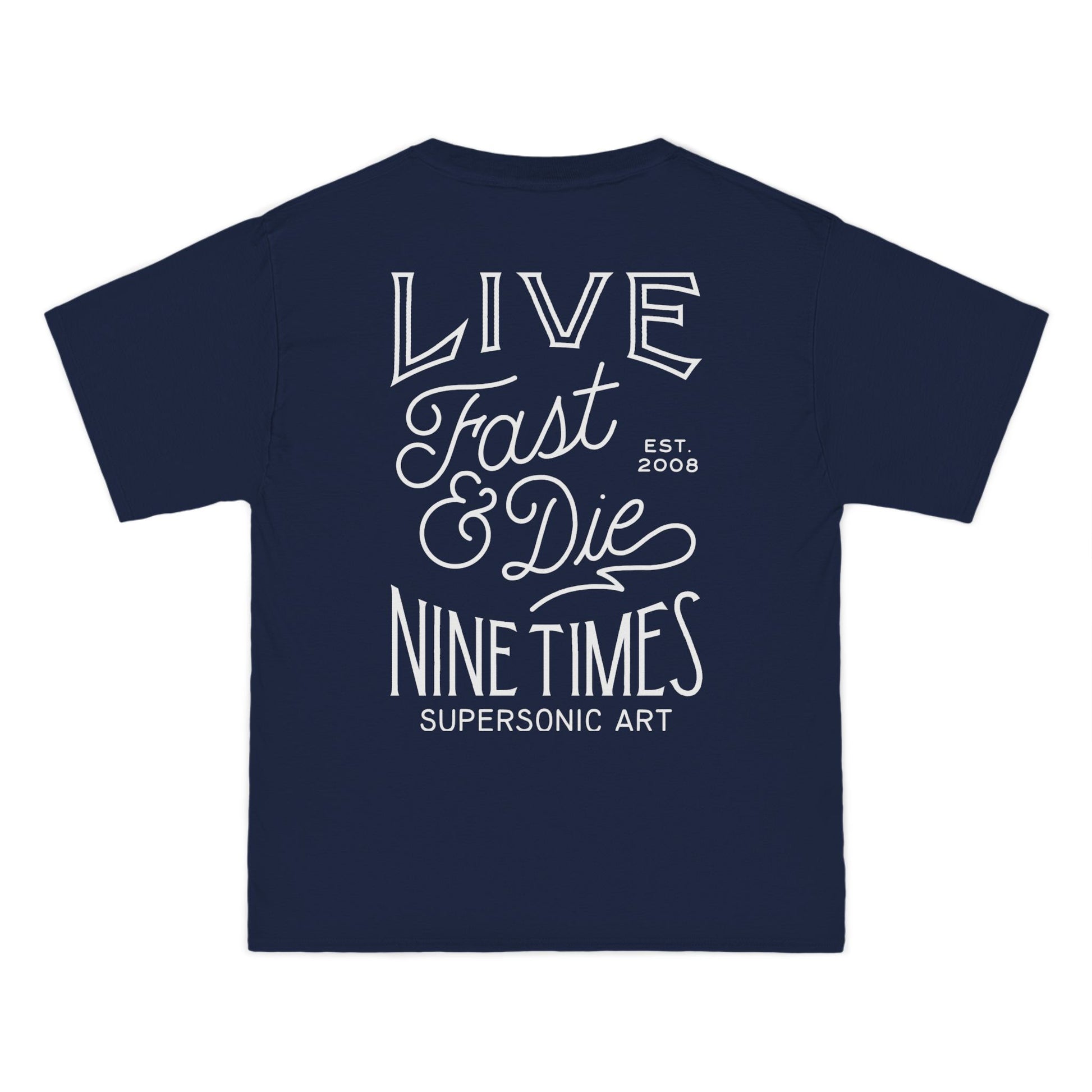 Live Fast Lettering Tee