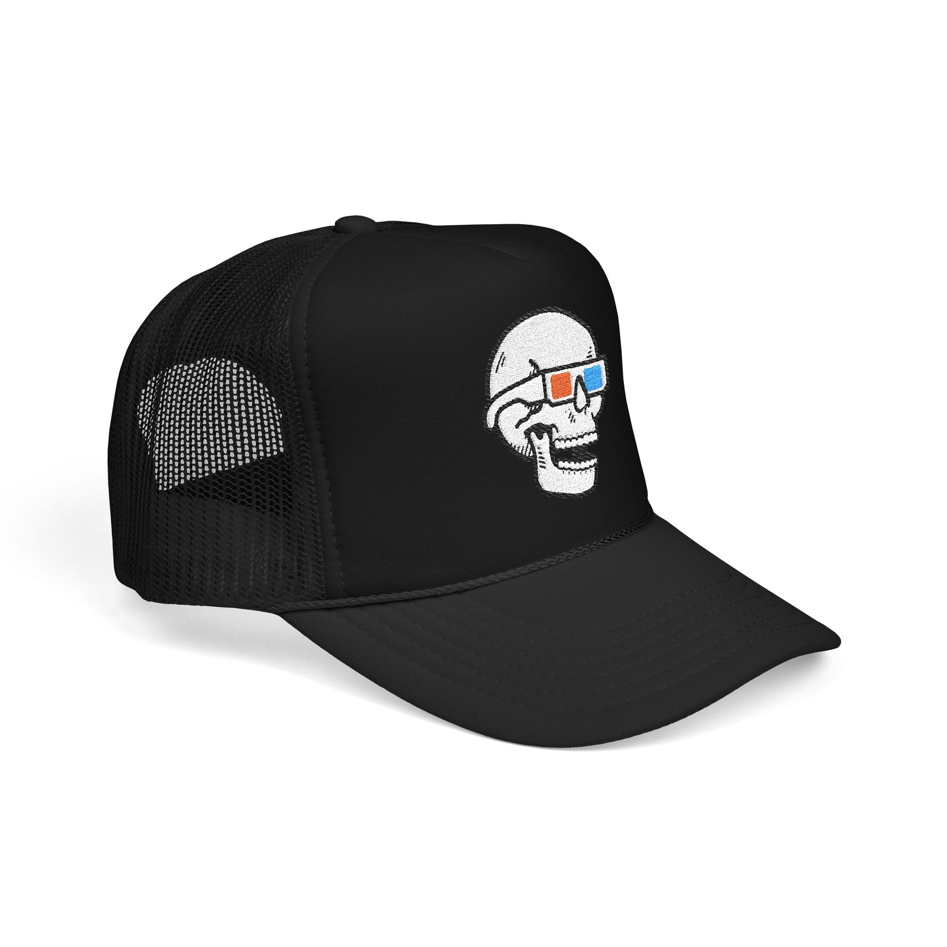 The Supersonic Skull Trucker Hat