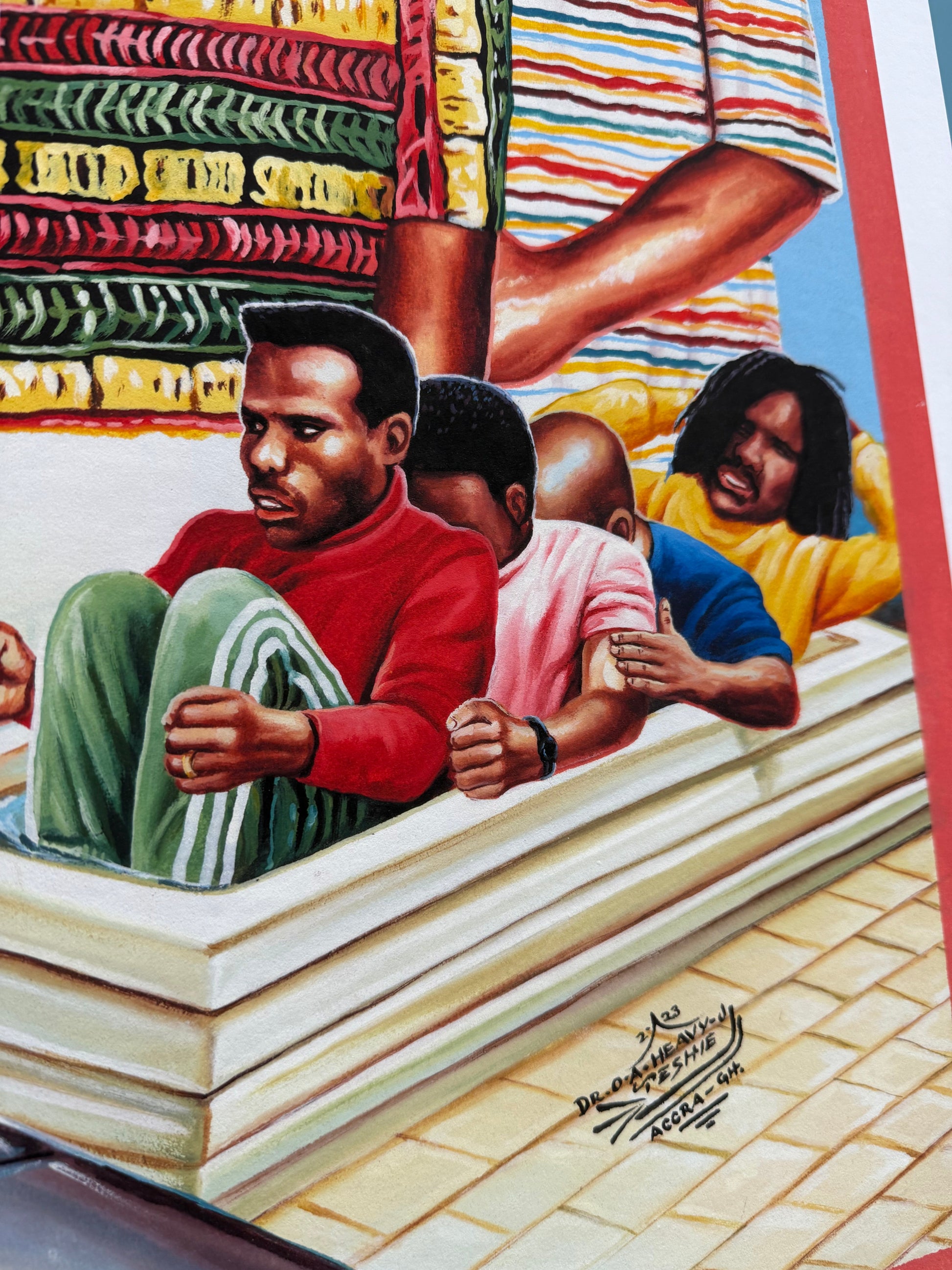 Cool Runnings - Limited Edition Archival Giclée Print from Static Medium by Heavy J