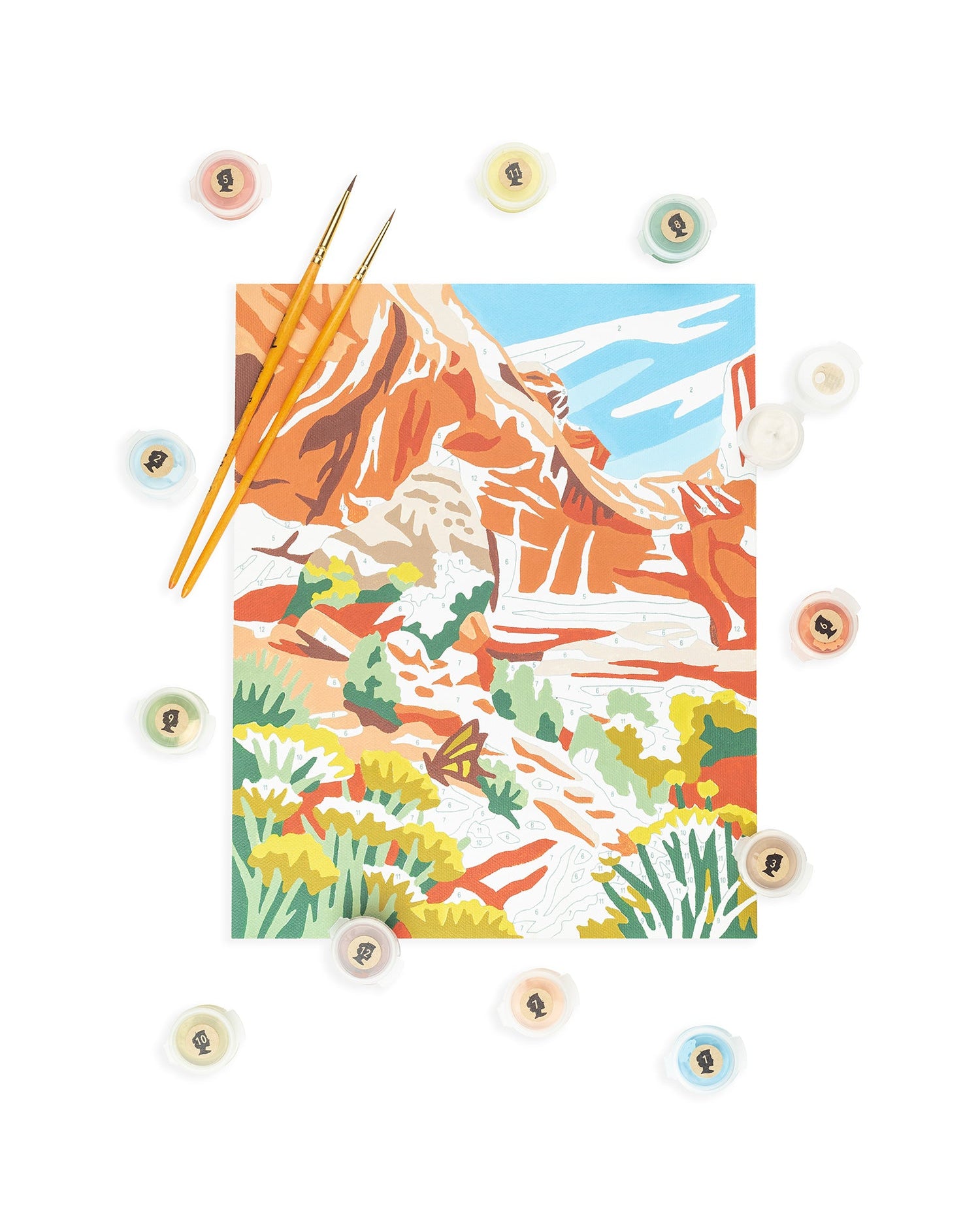 Capitol Reef National Park | 8x10 paint-by-number kit