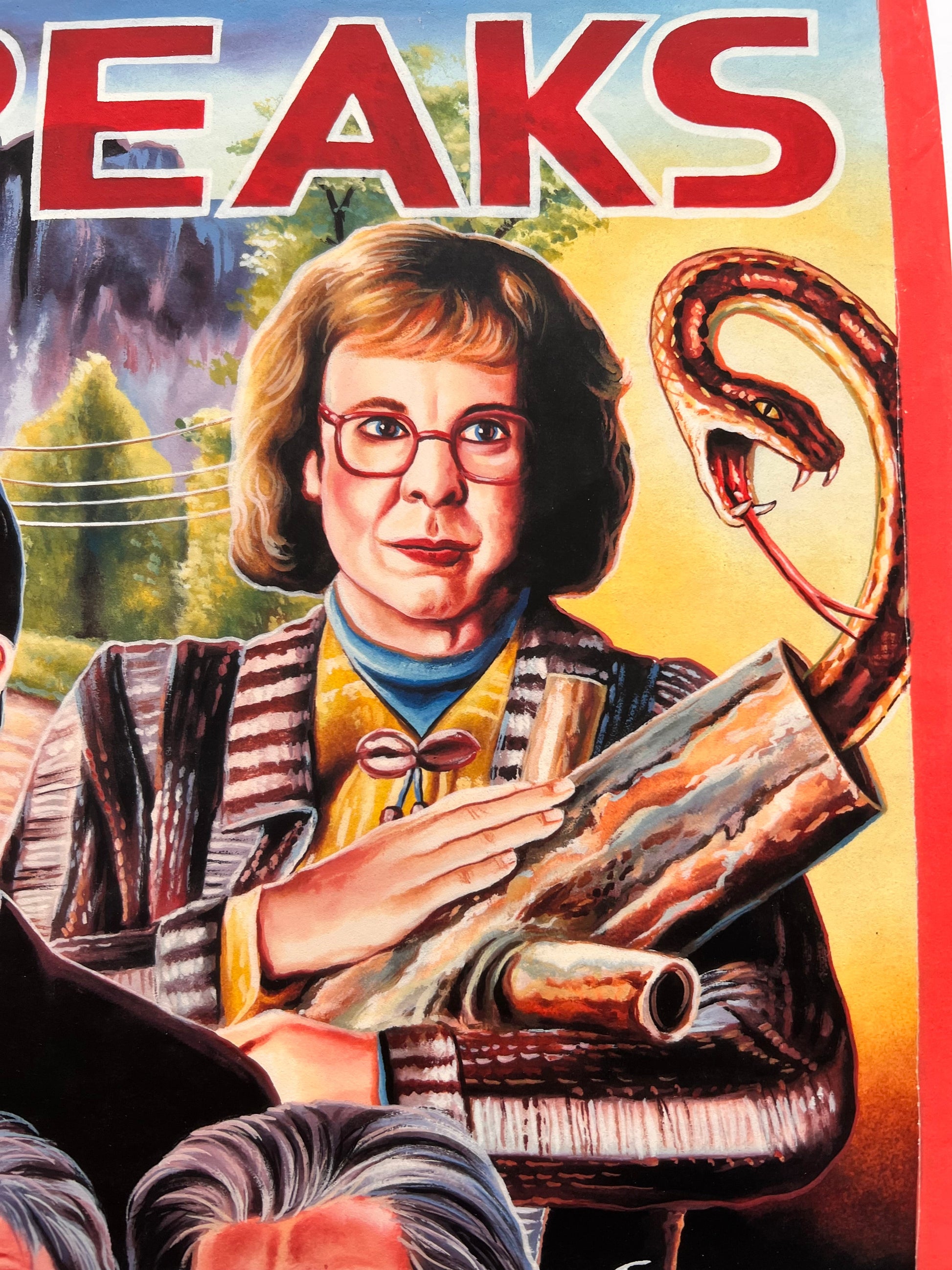 Twin Peaks - Limited Edition Archival Giclée Print from Static Medium by Heavy J