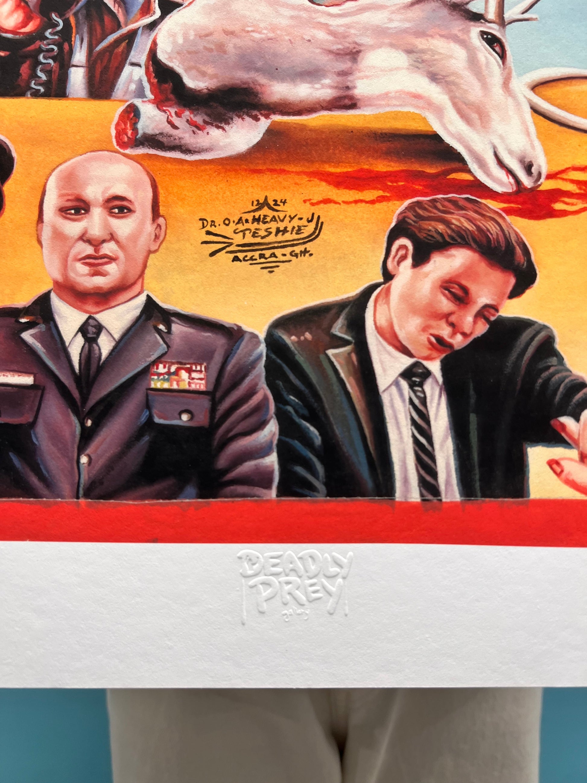 Twin Peaks - Limited Edition Archival Giclée Print from Static Medium by Heavy J