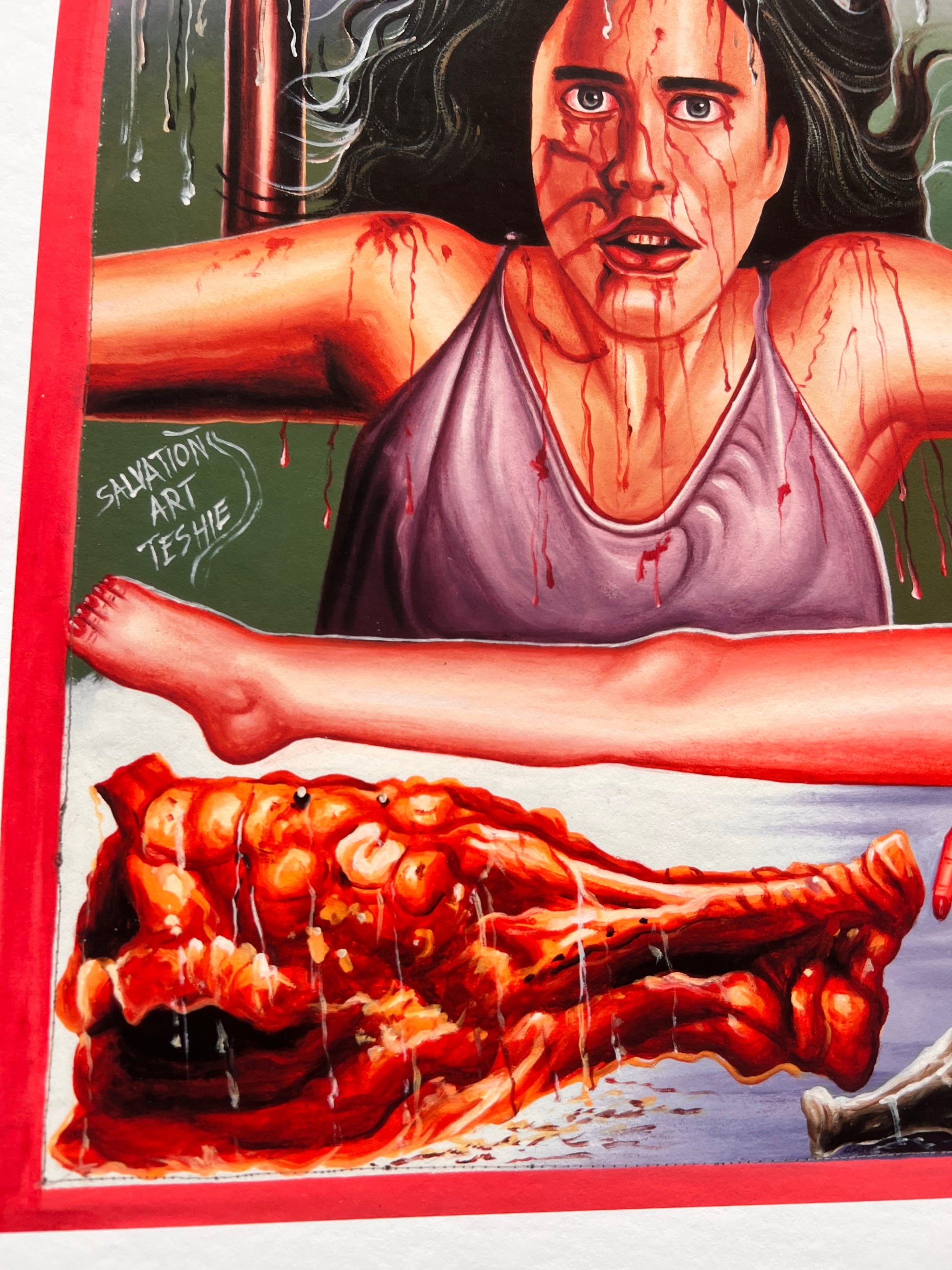 The Substance - Limited Edition Archival Giclée Print from Static Medium by Salvation