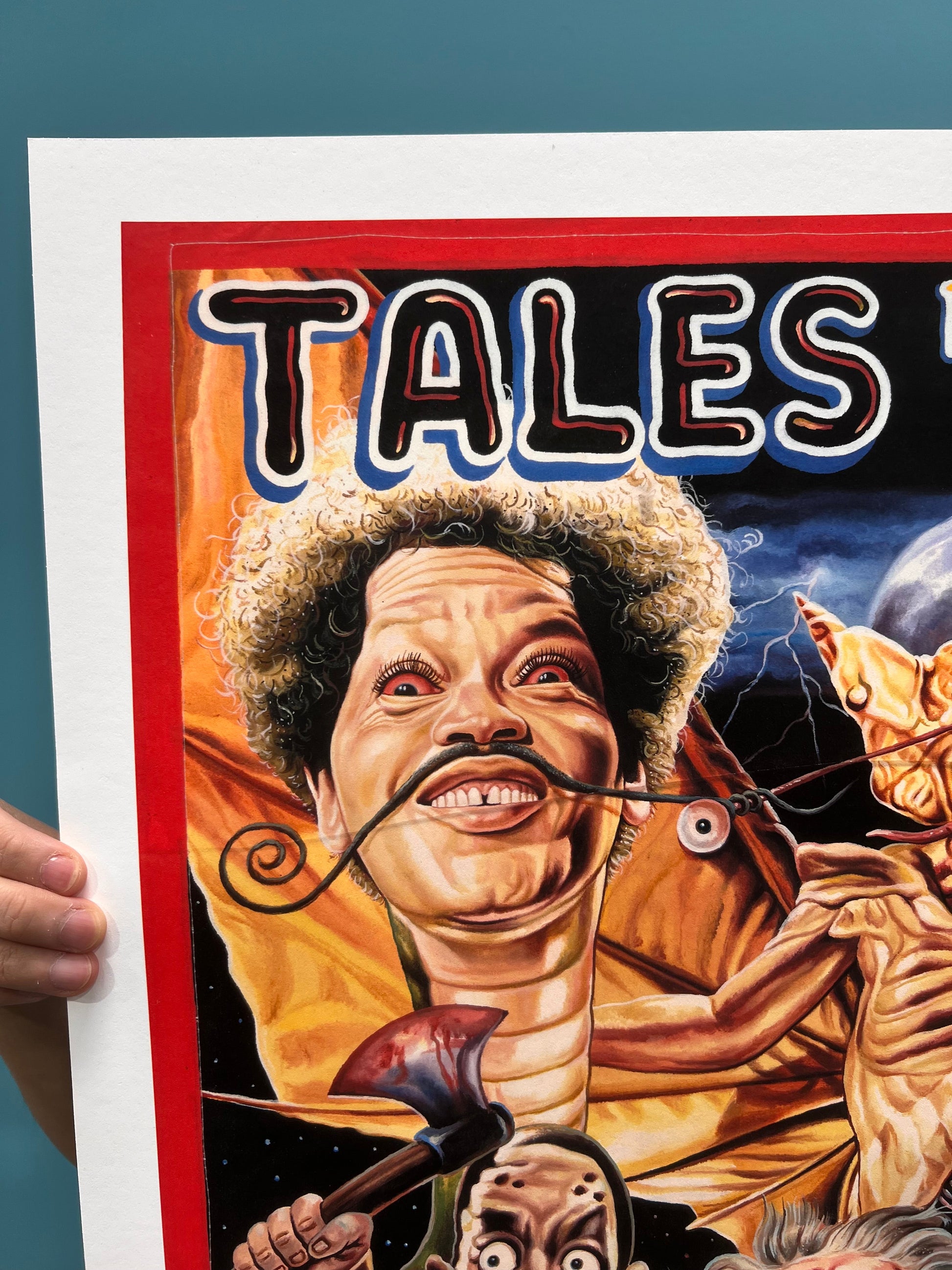 Tales from the Hood - Limited Edition Archival Giclée Print from Static Medium by C.A. Wisely