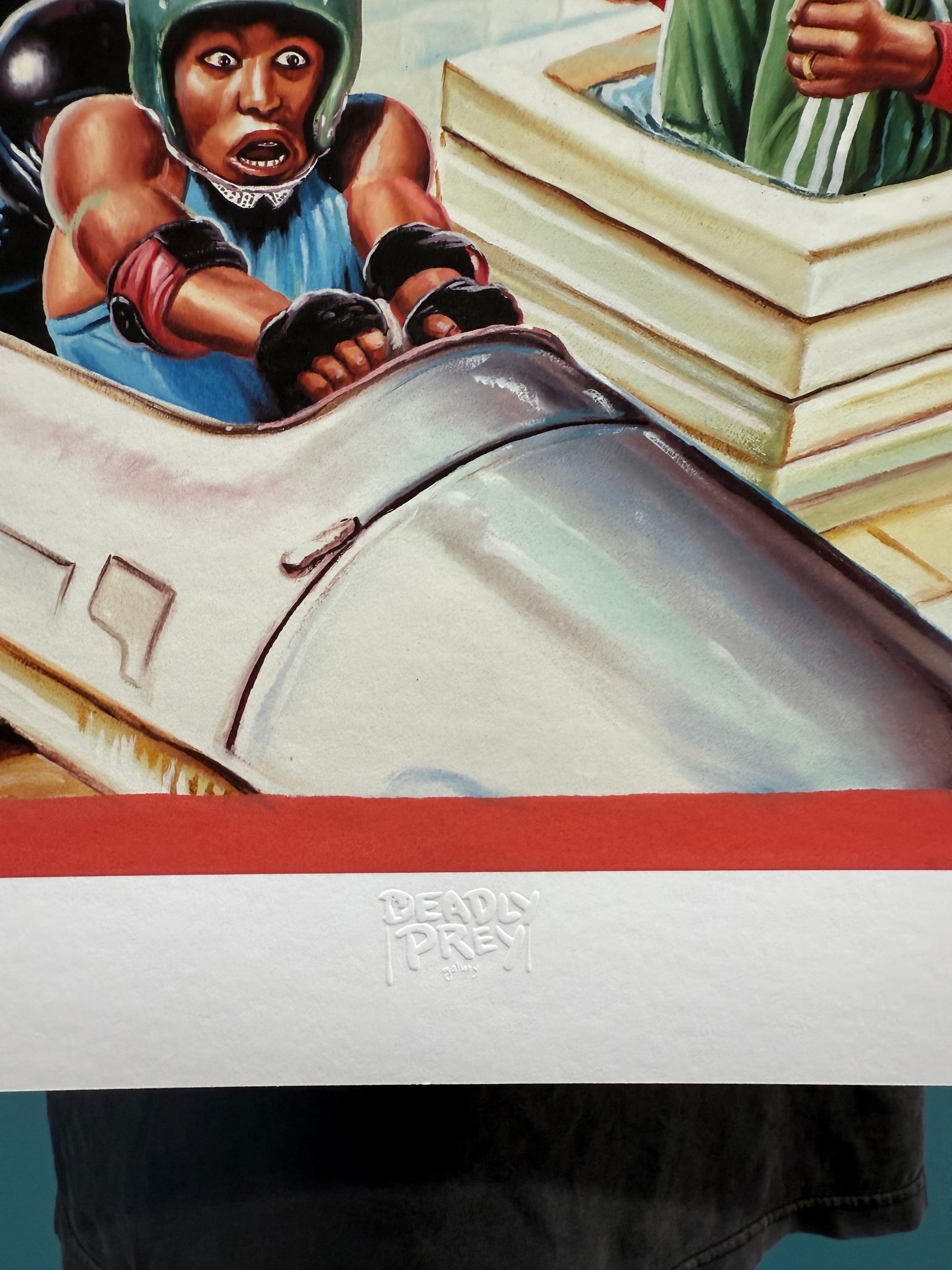 Cool Runnings - Limited Edition Archival Giclée Print from Static Medium by Heavy J
