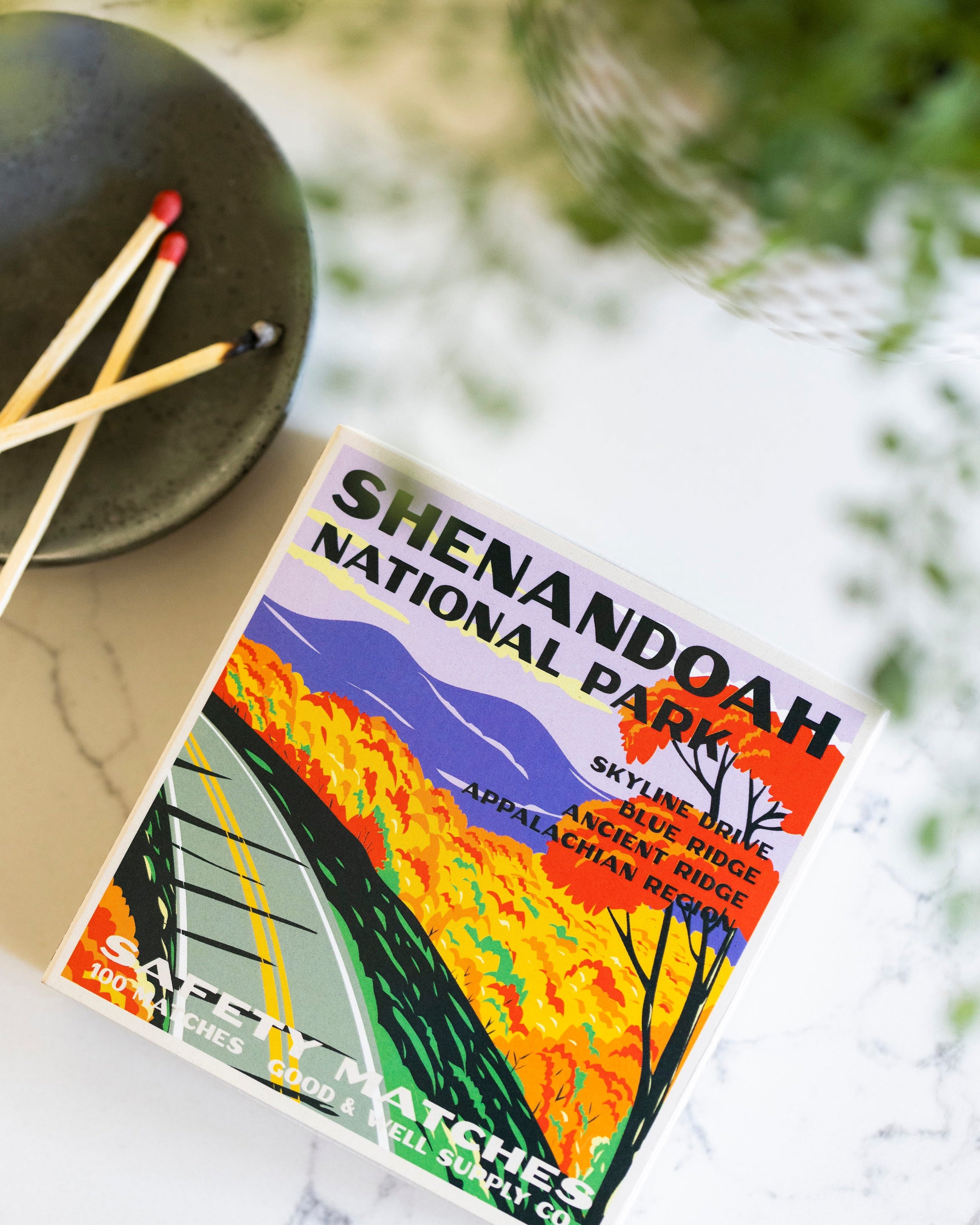 Shenandoah Vintage National Park Cabin Matches