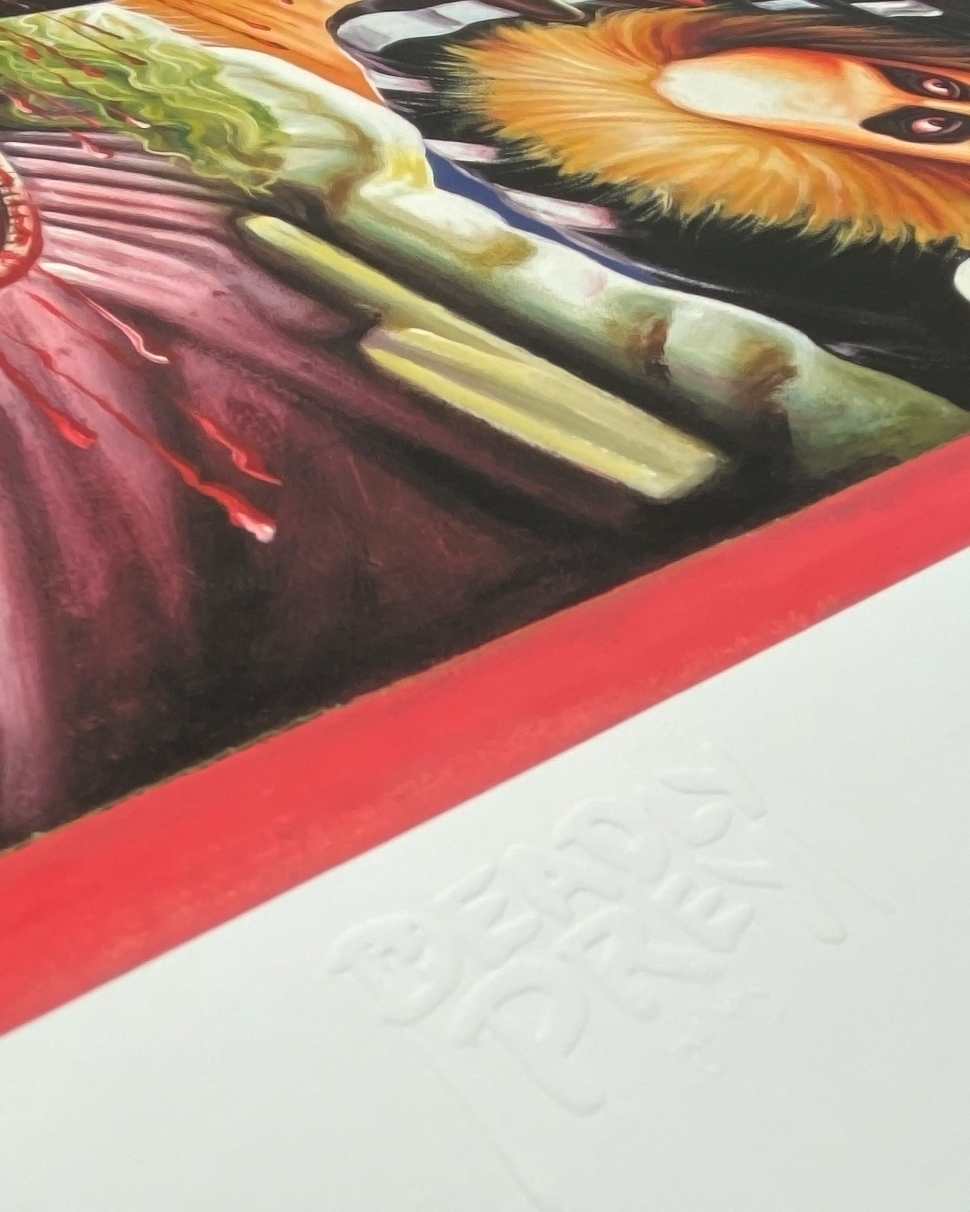 Beetlejuice - Limited Edition Archival Giclée Print from Static Medium by Salvation