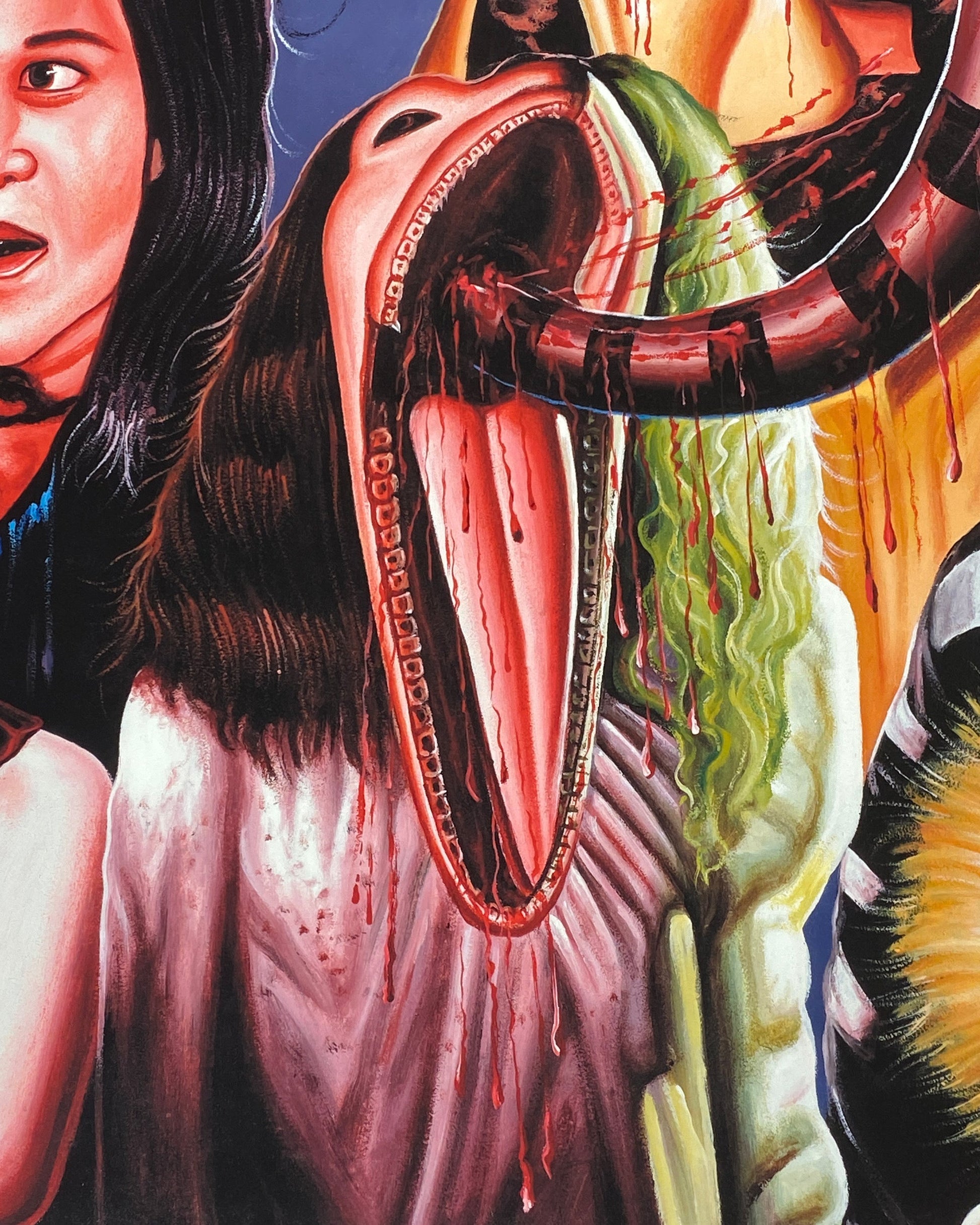 Beetlejuice - Limited Edition Archival Giclée Print from Static Medium by Salvation