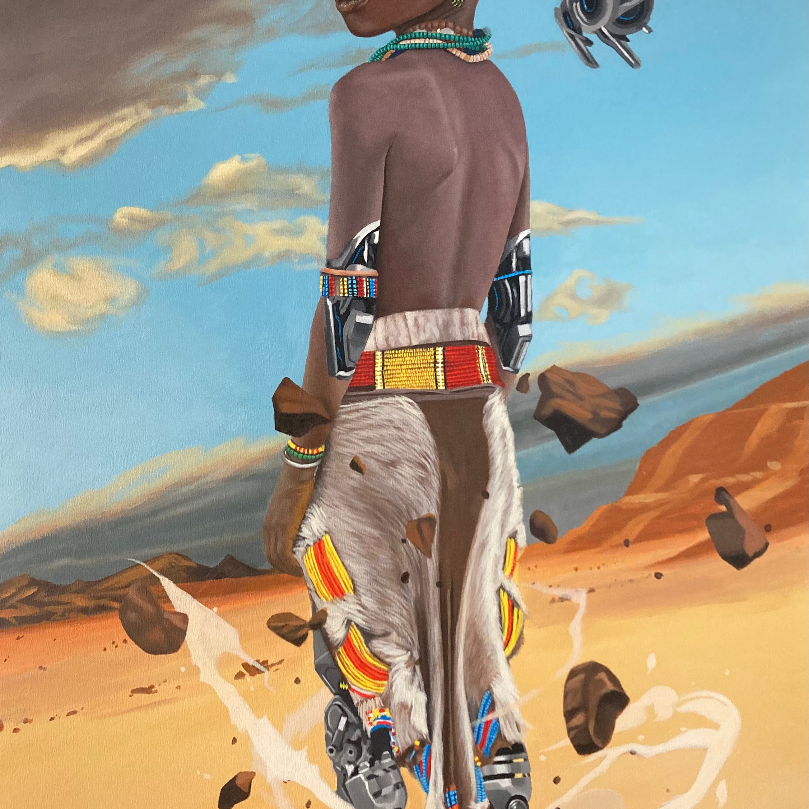 "Intsimbi Yasentlango (Desert Cyborg)"