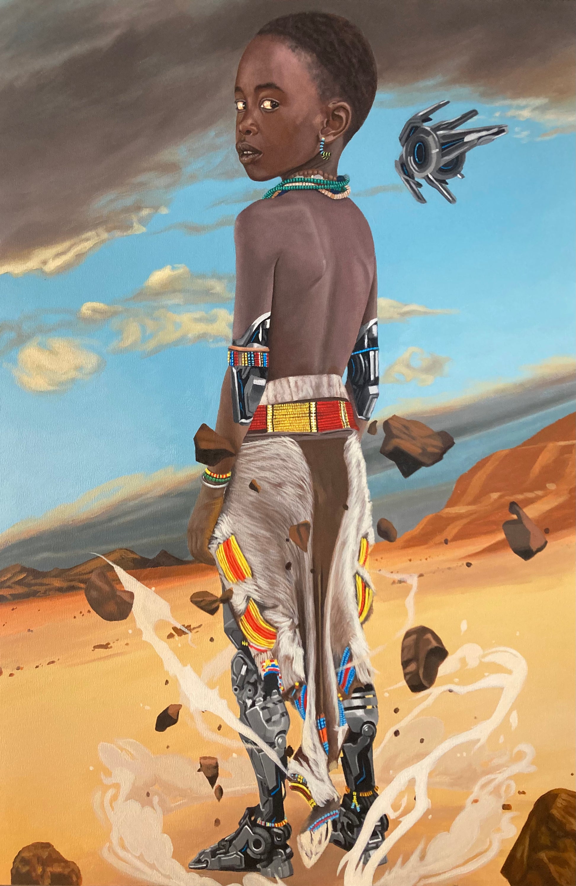 "Intsimbi Yasentlango (Desert Cyborg)"