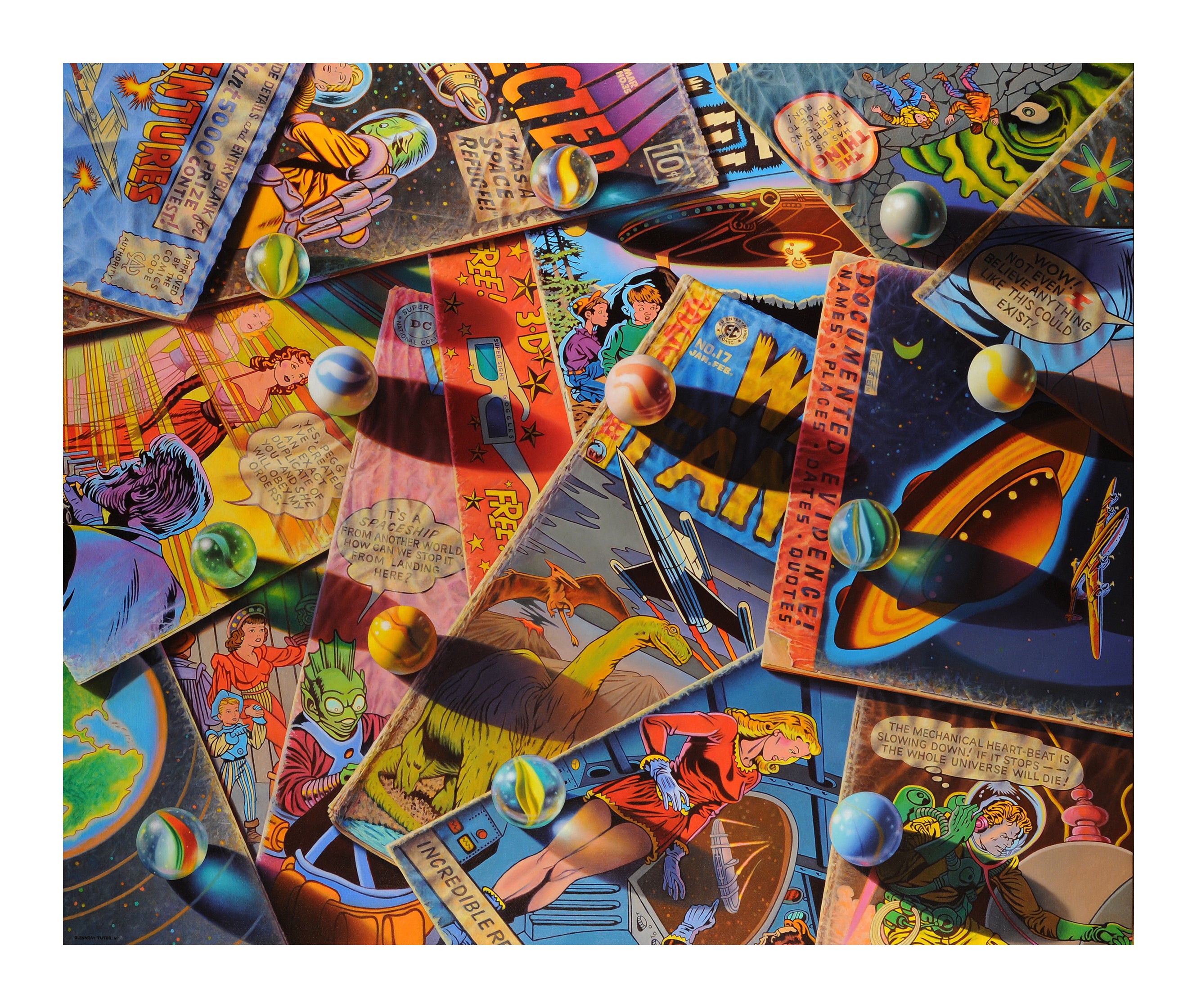 "I Was A Space Refugee" Limited Edition Print