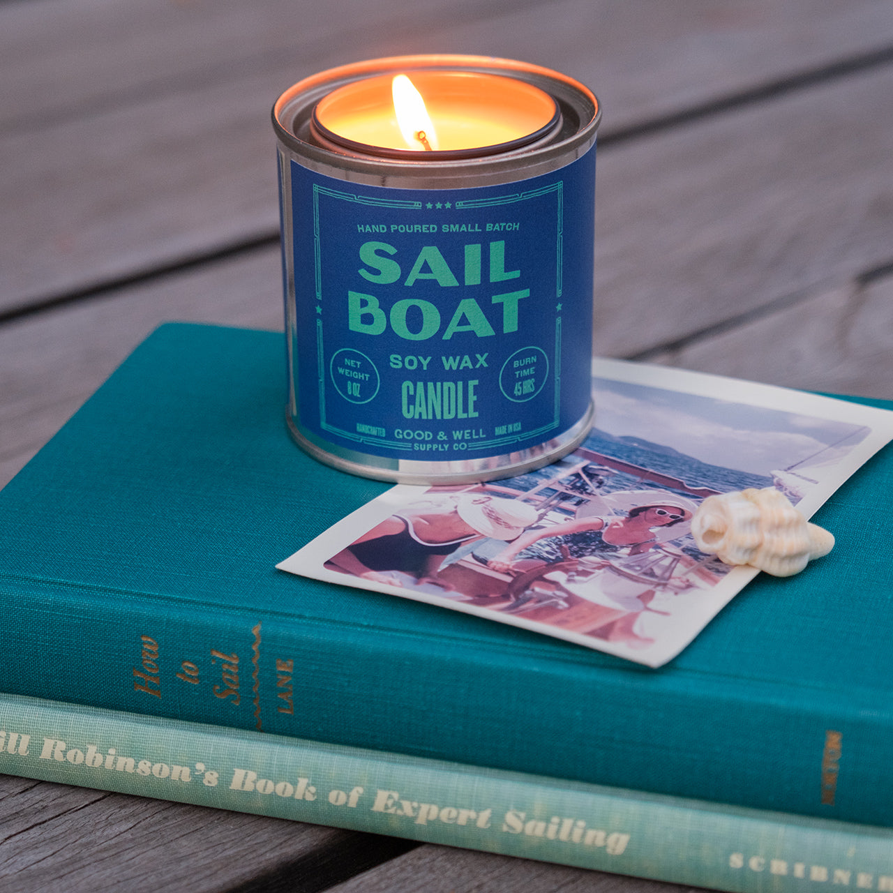 Good & Well Supply Co. Sail Boat Candle - Thumbnail 5